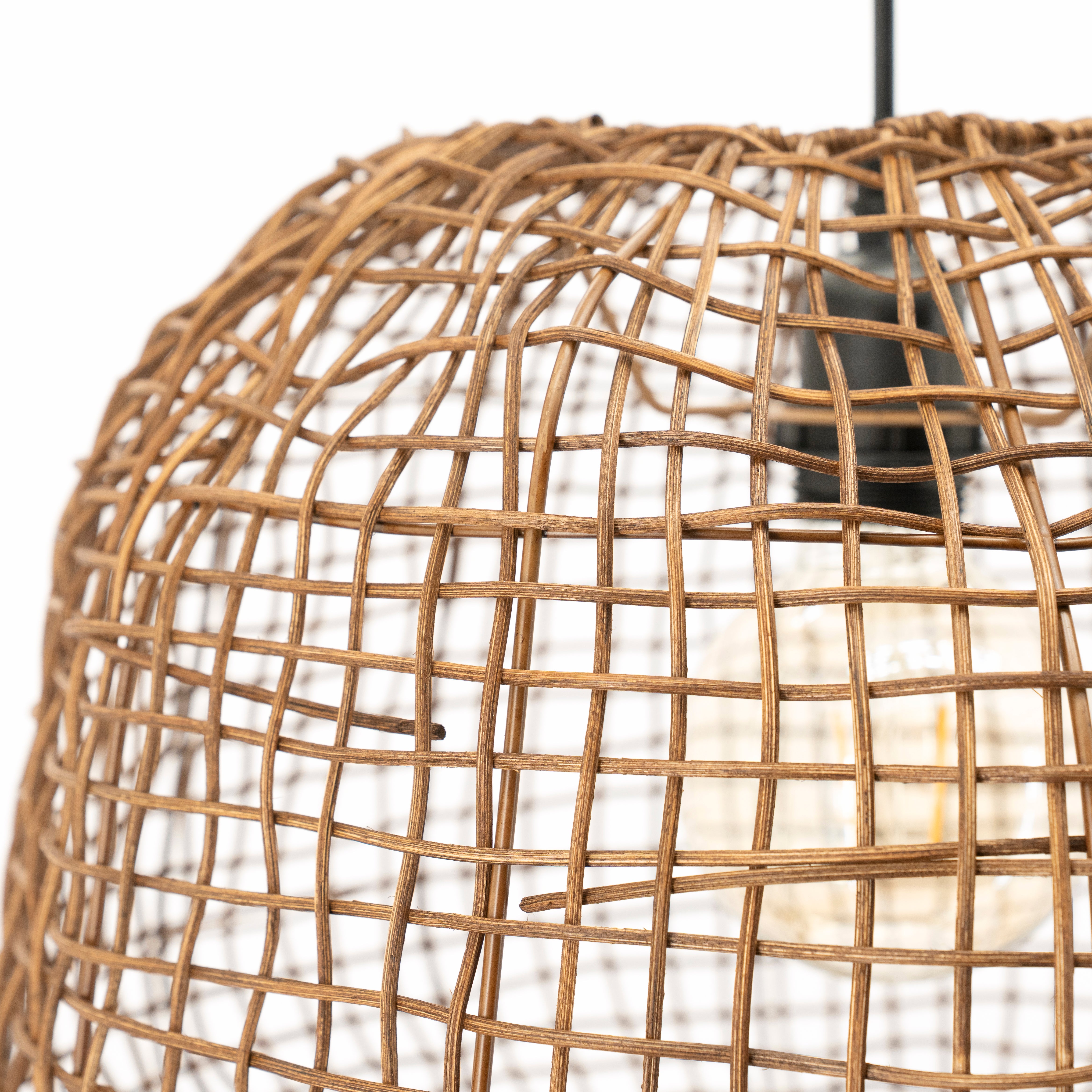 Lampa wisząca HATA rattan
