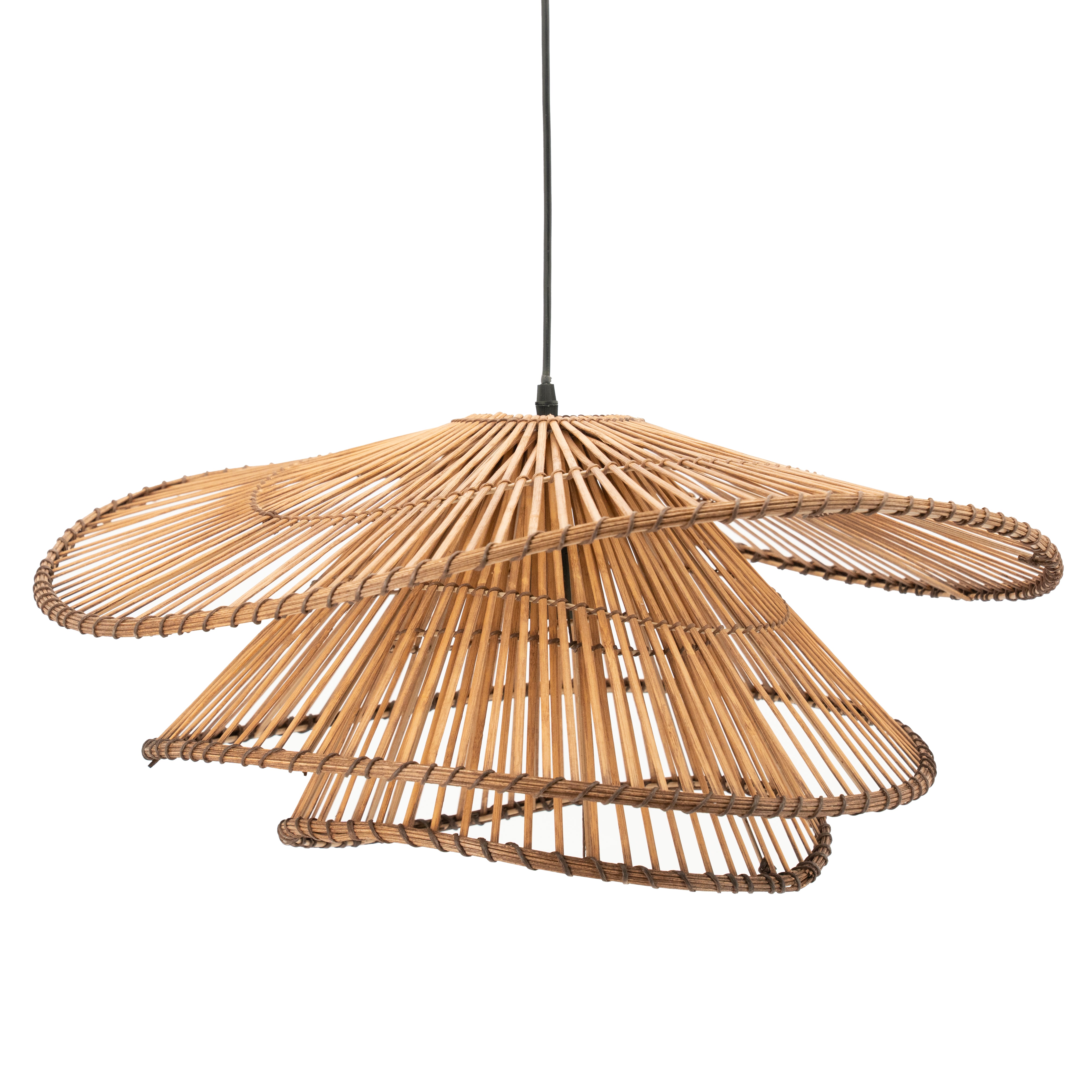 Lampa wisząca YARIN bambus