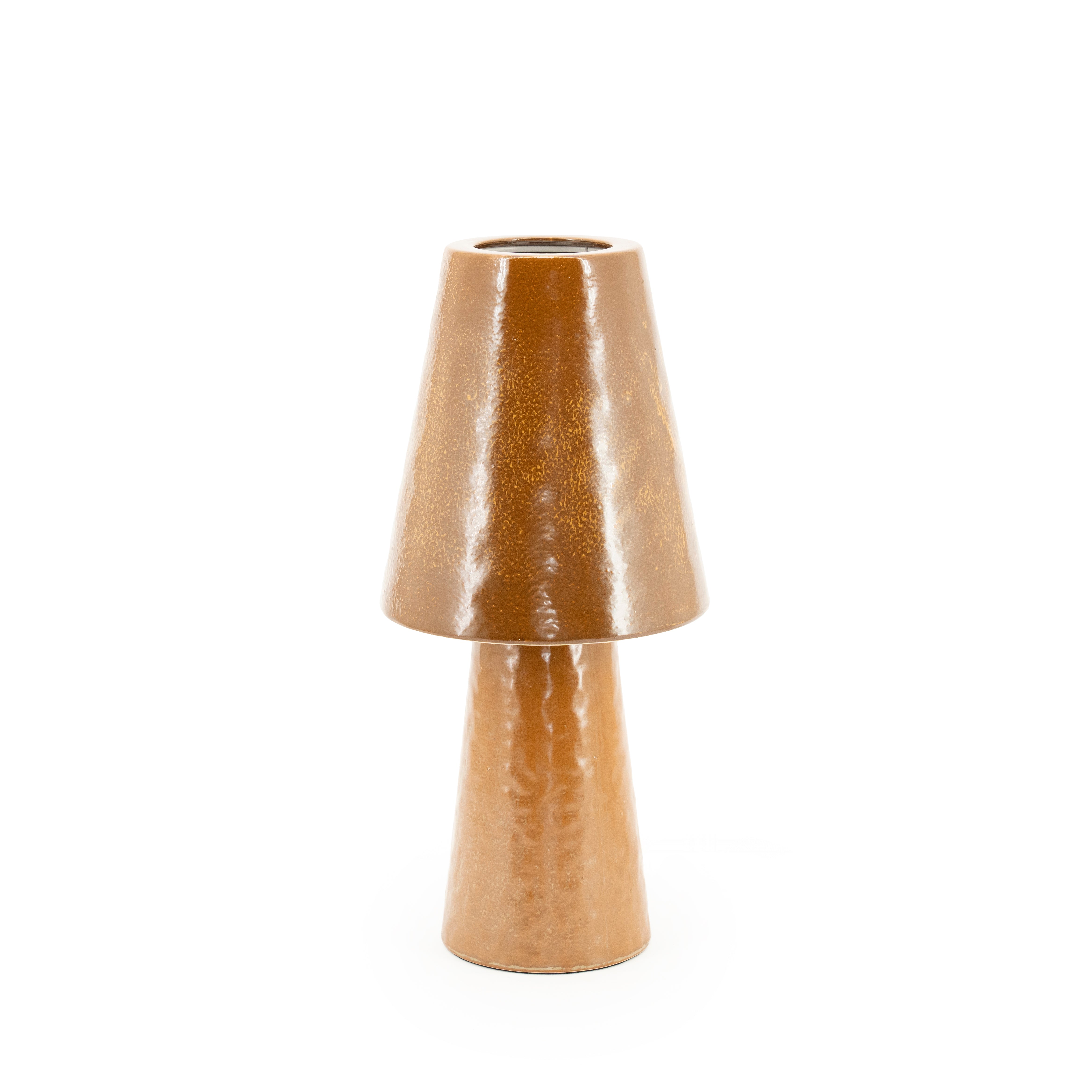 Lampa stołowa CLAYTON musztardowy