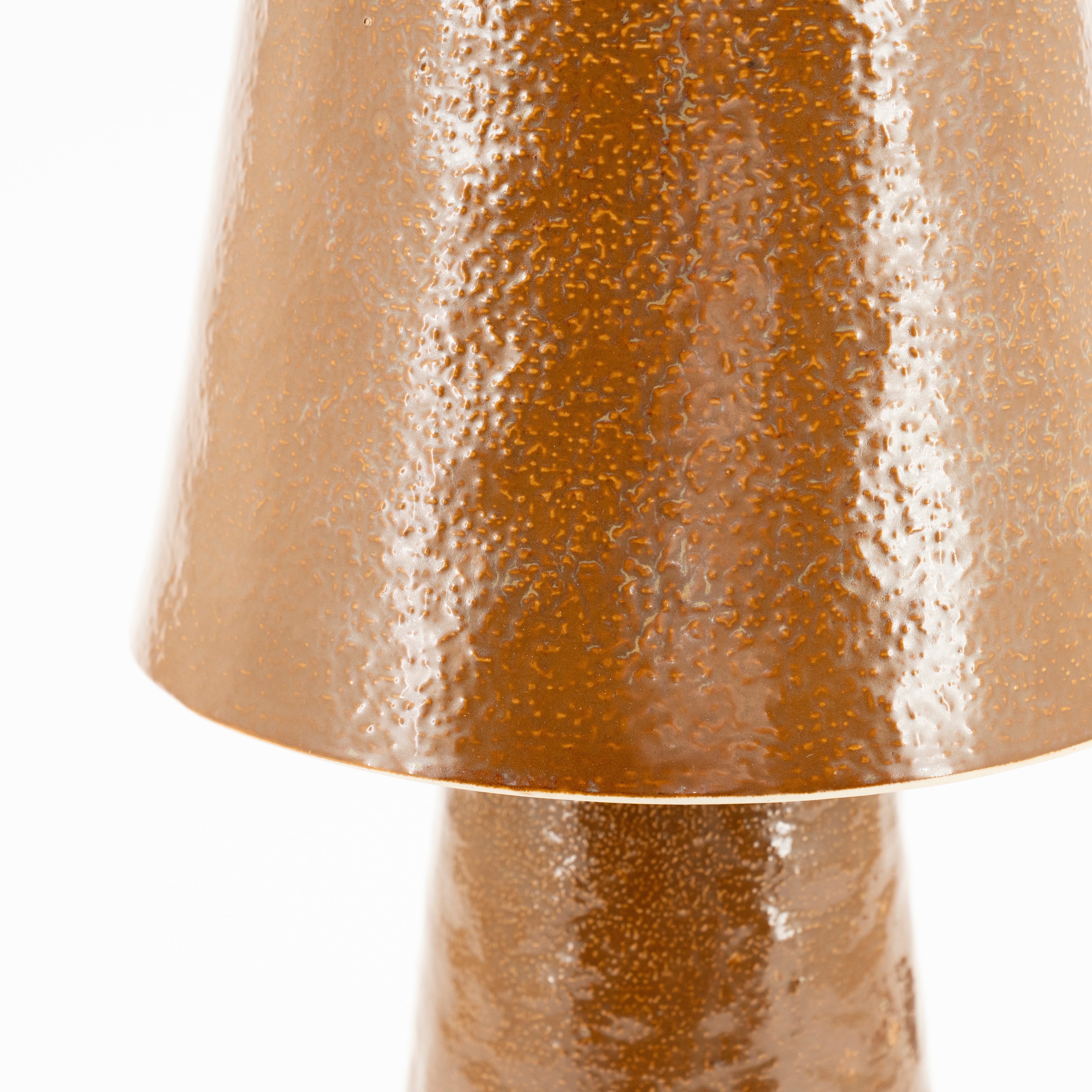 Lampa stołowa CLAYTON musztardowy