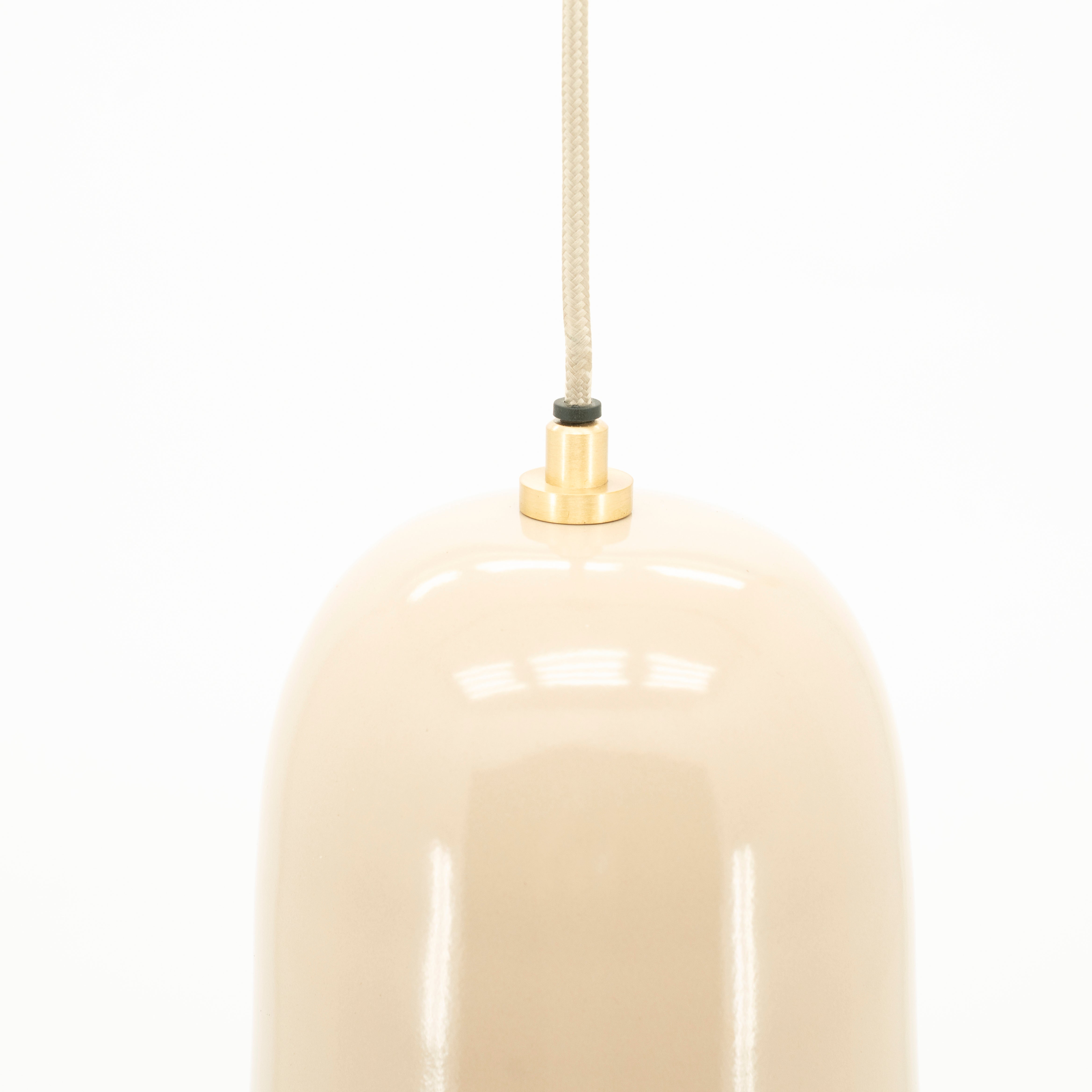Lampa wisząca BELLURE kremowy
