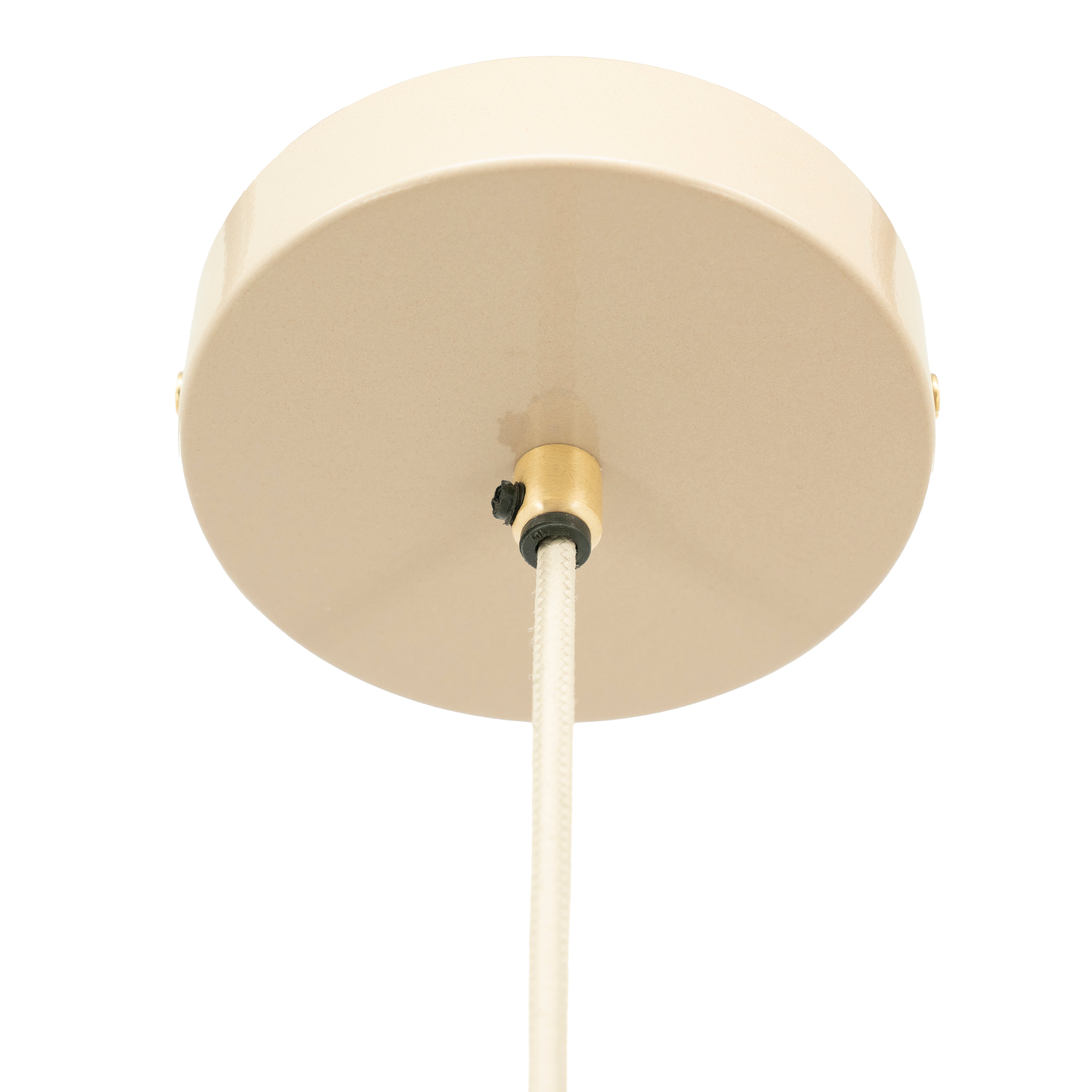 Lampa wisząca BELLURE kremowy