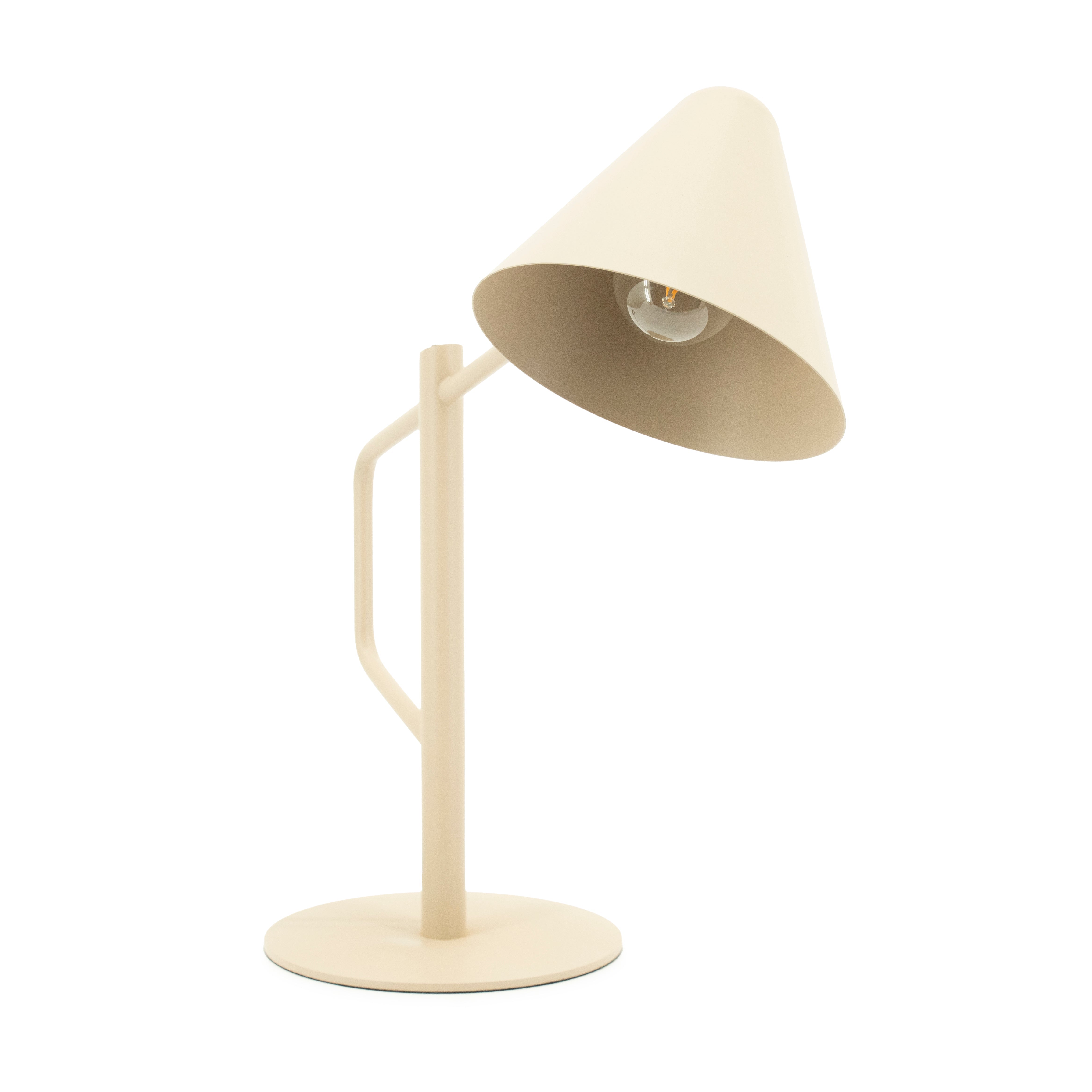 Lampa stołowa CAPA kremowy