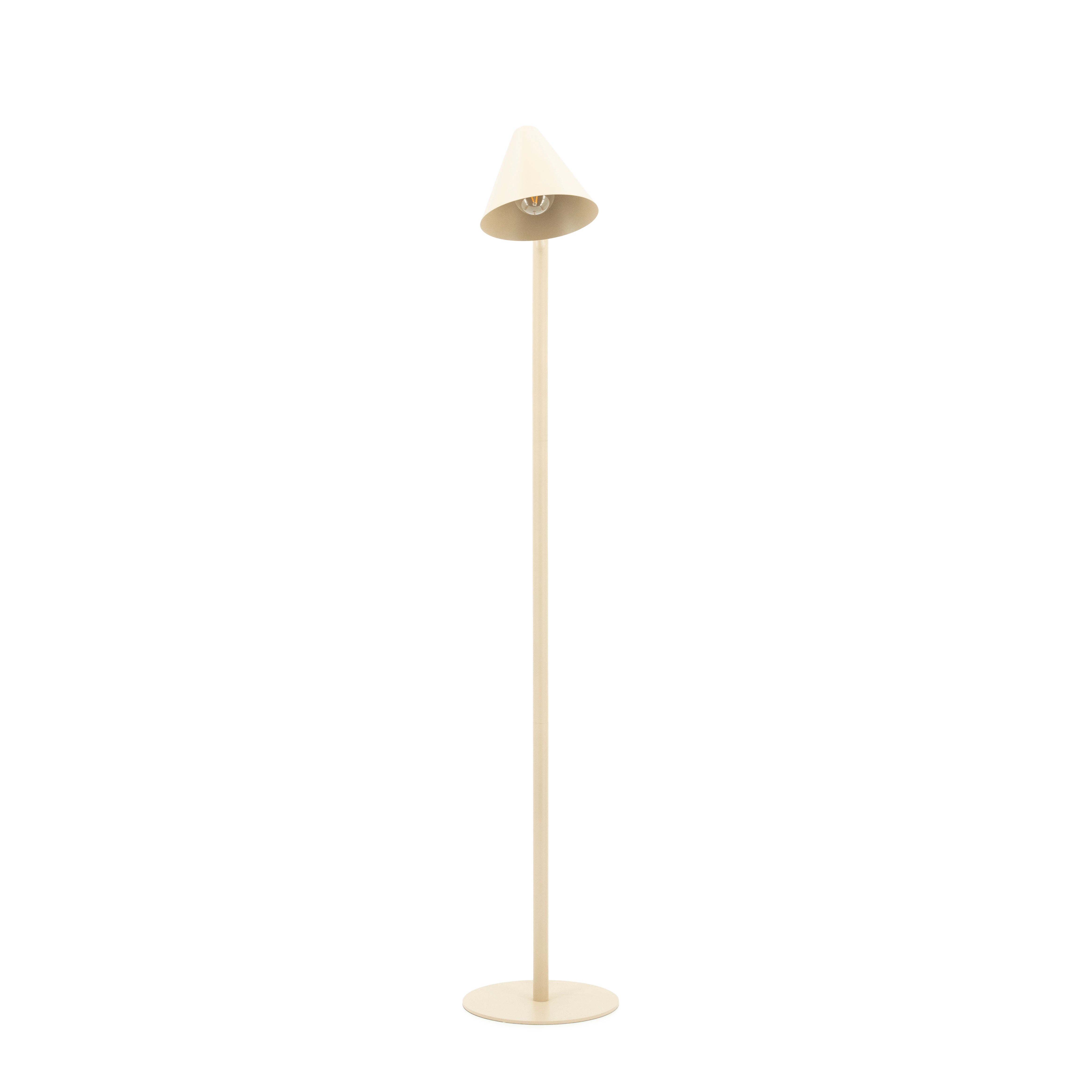 Lampa podłogowa CAPA kremowy