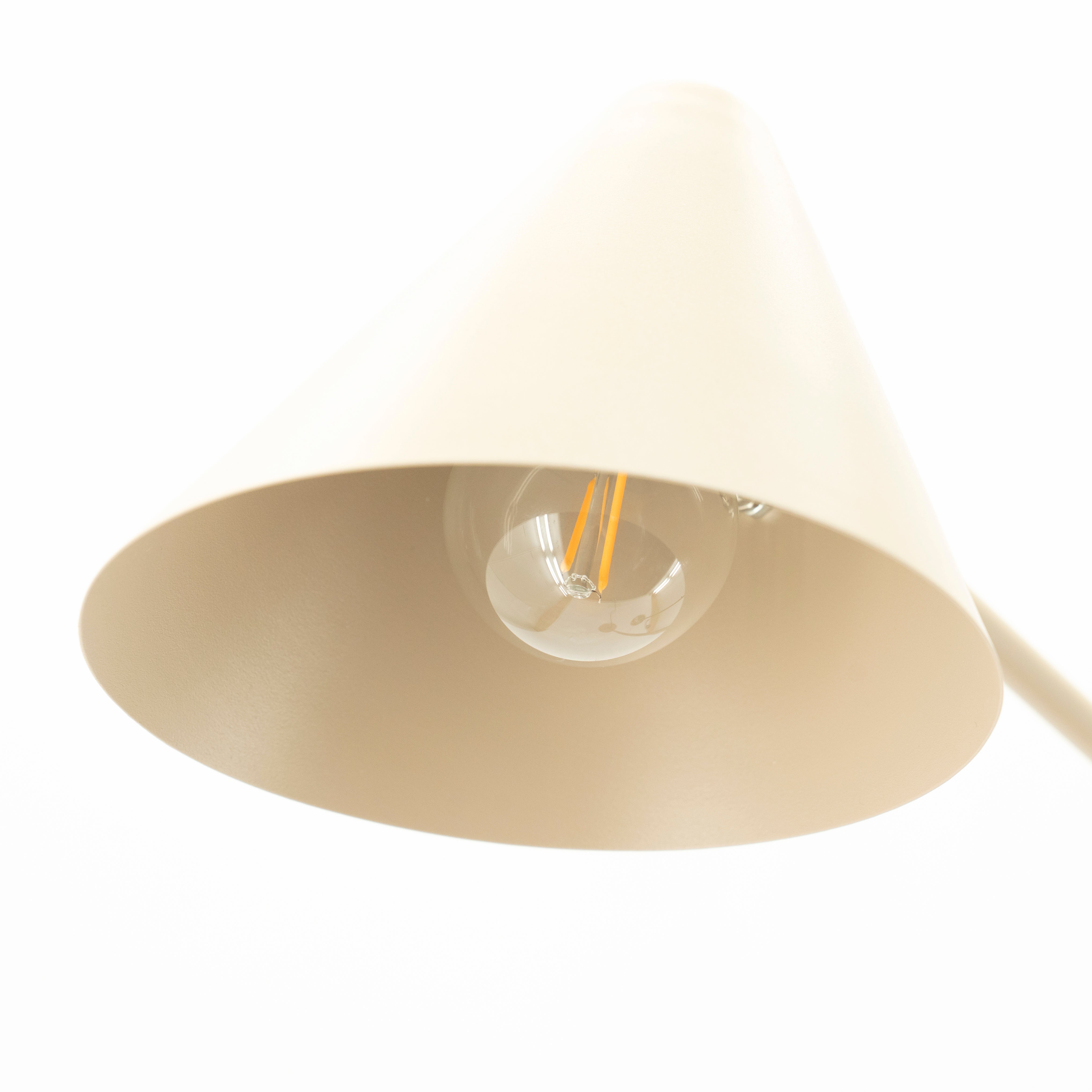 Lampa podłogowa CAPA kremowy