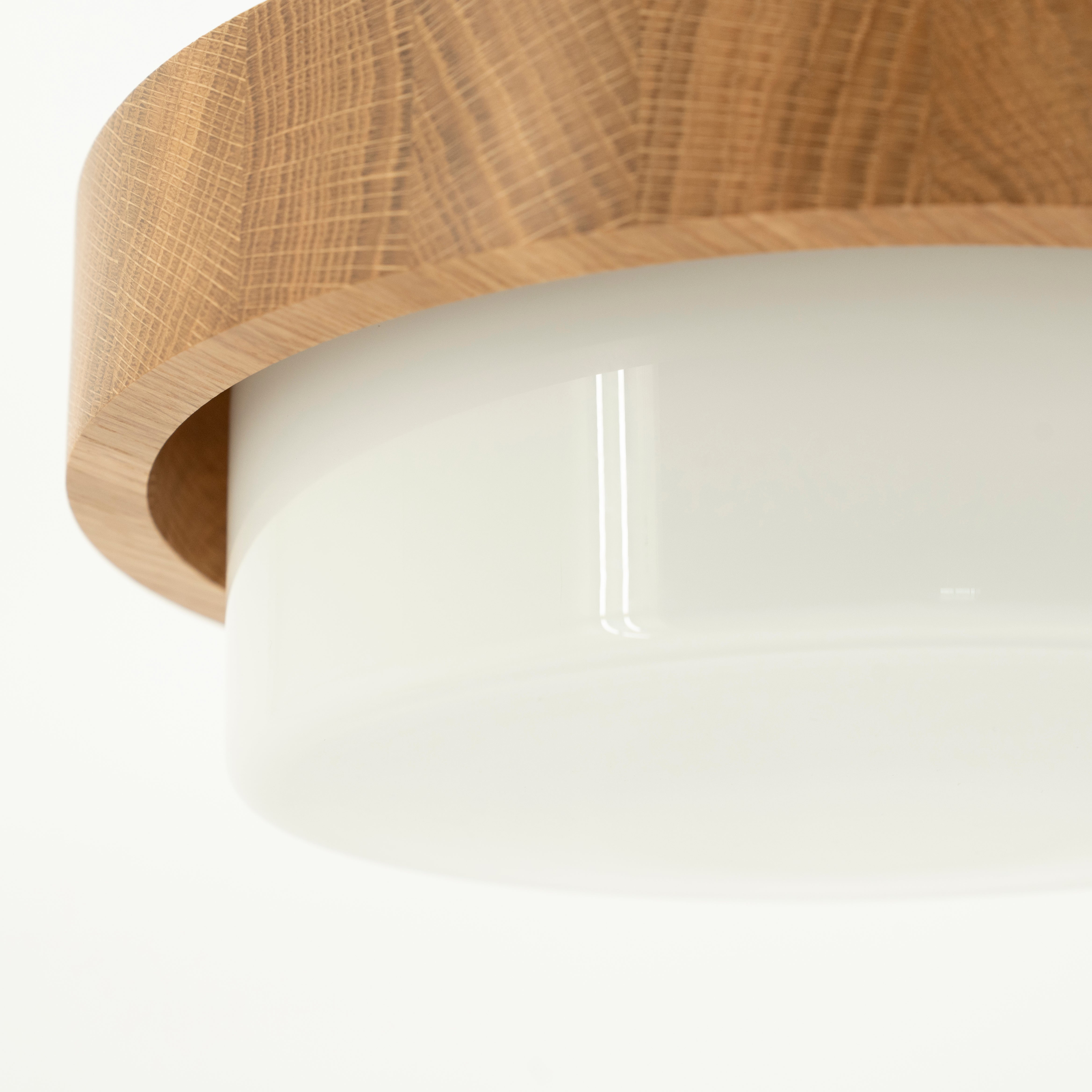 Lampa wisząca OAKA drewniany