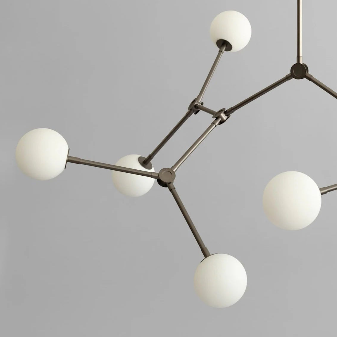 Lampa wisząca DROP BULP szary