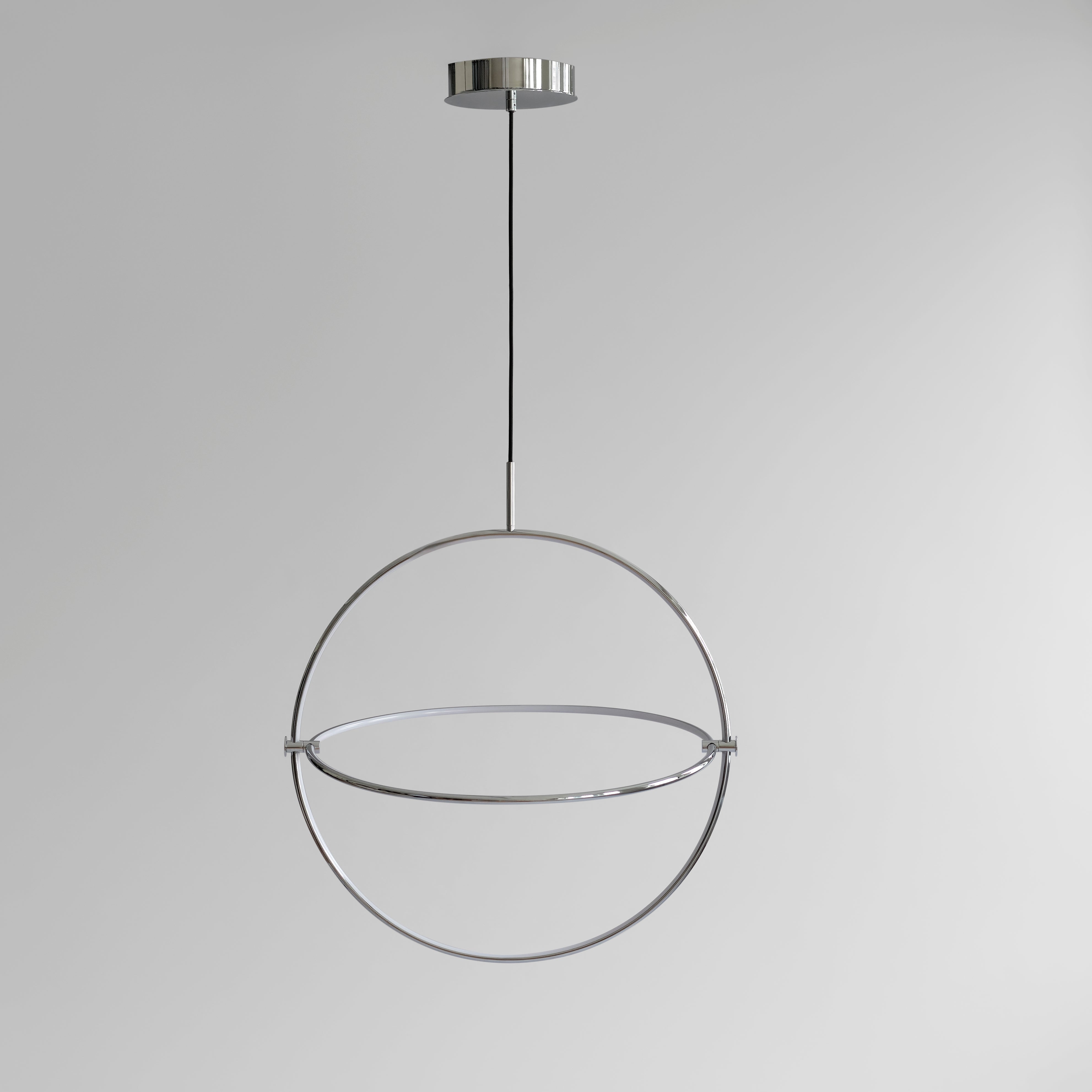 MARU silver pendant lamp
