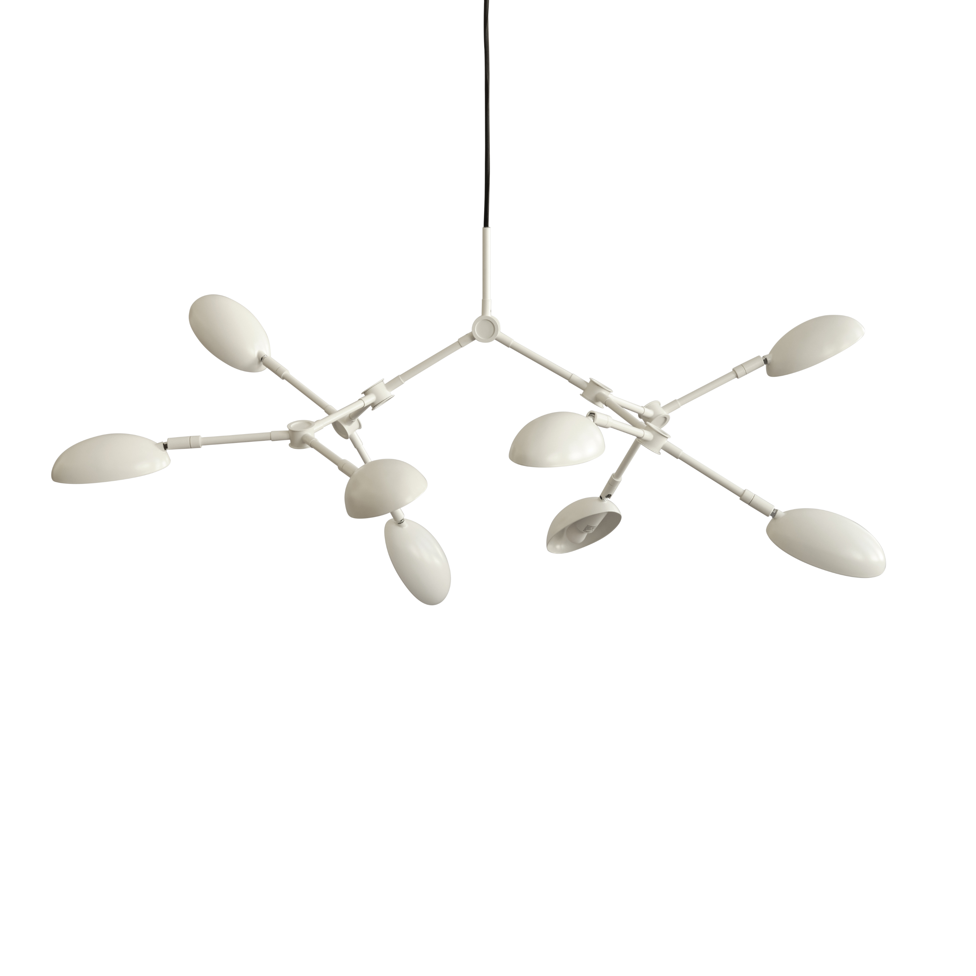 DROP chandelier white