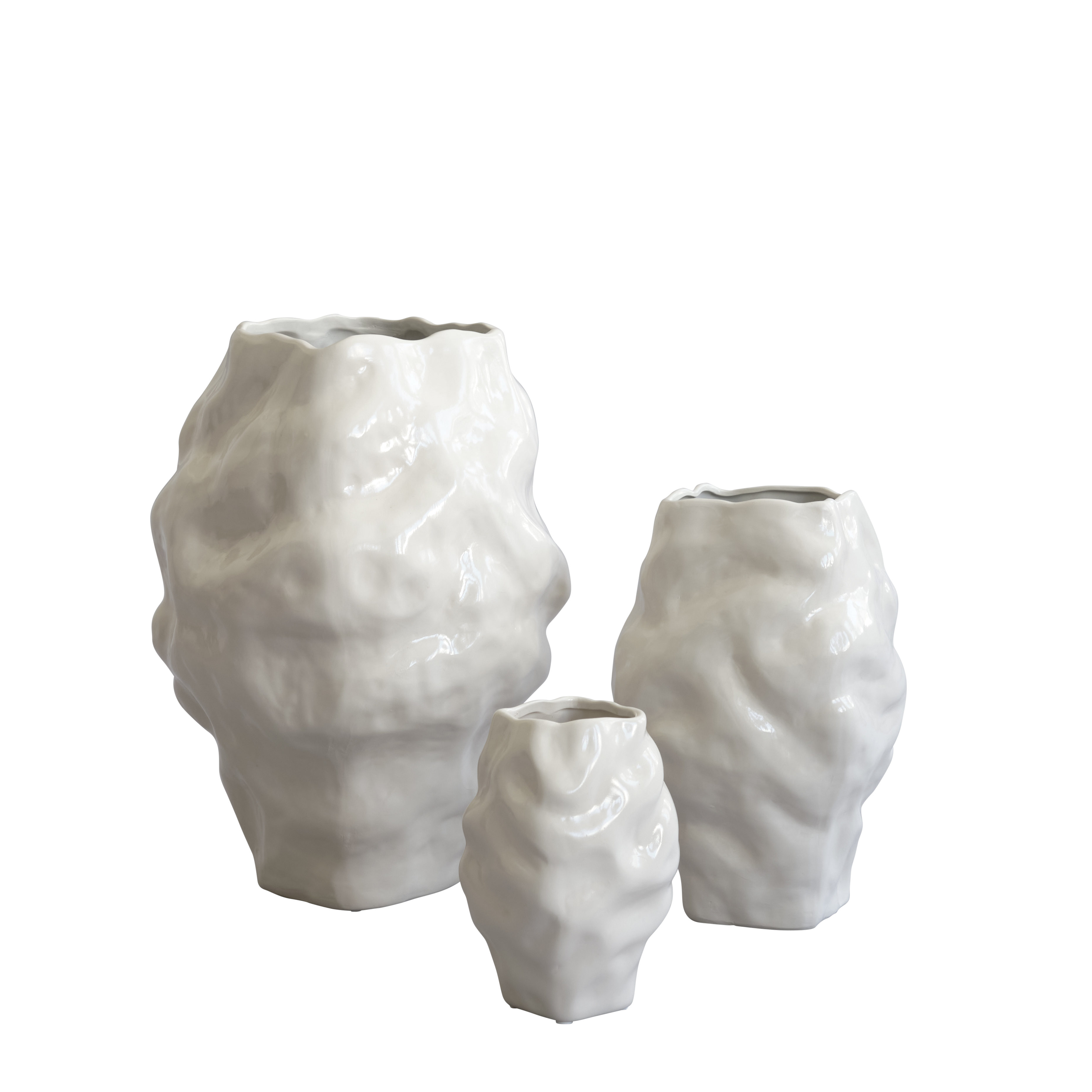 Wazon KATACHI biała ceramika