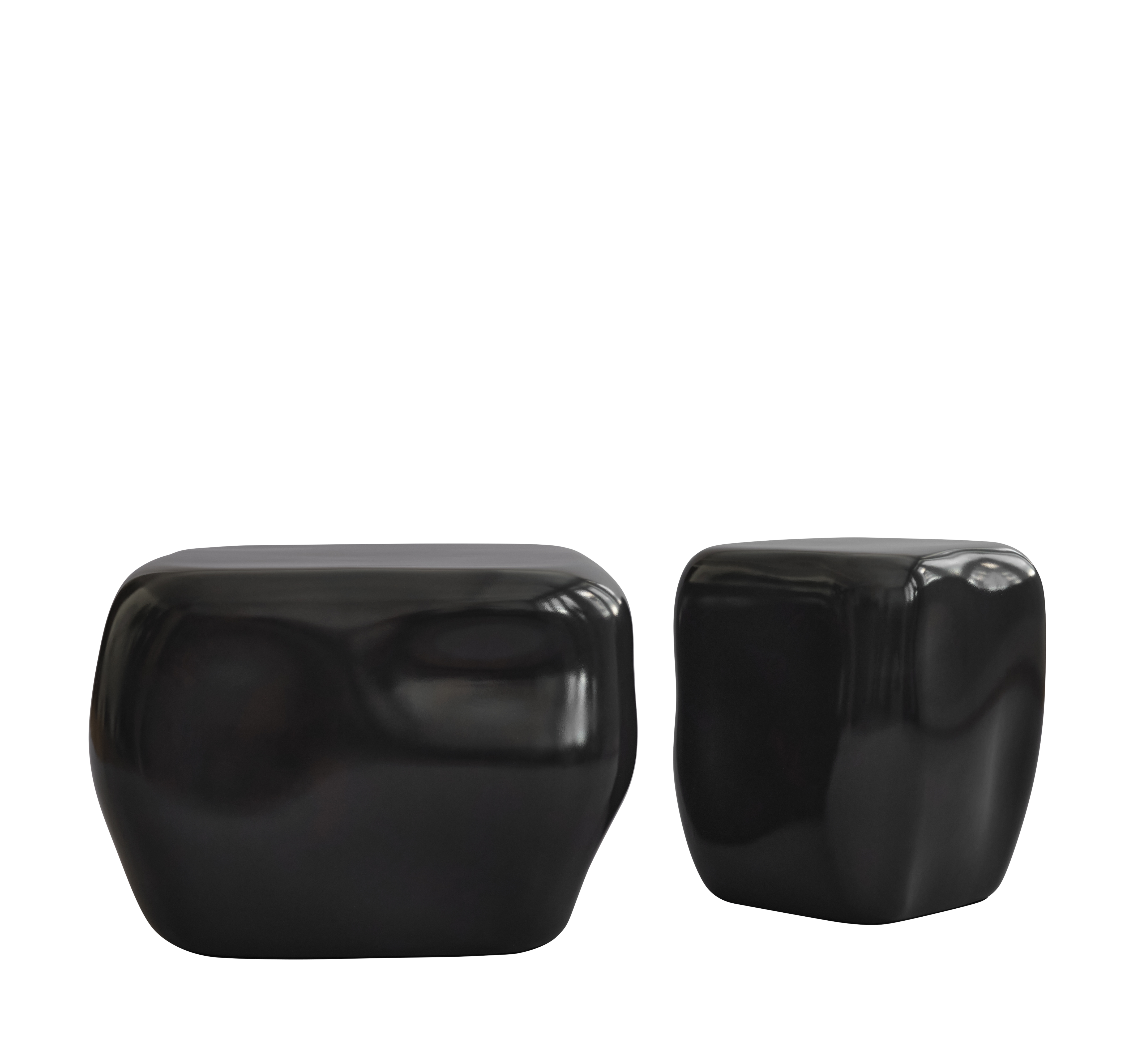 Couchtisch ISHI schwarze Keramik