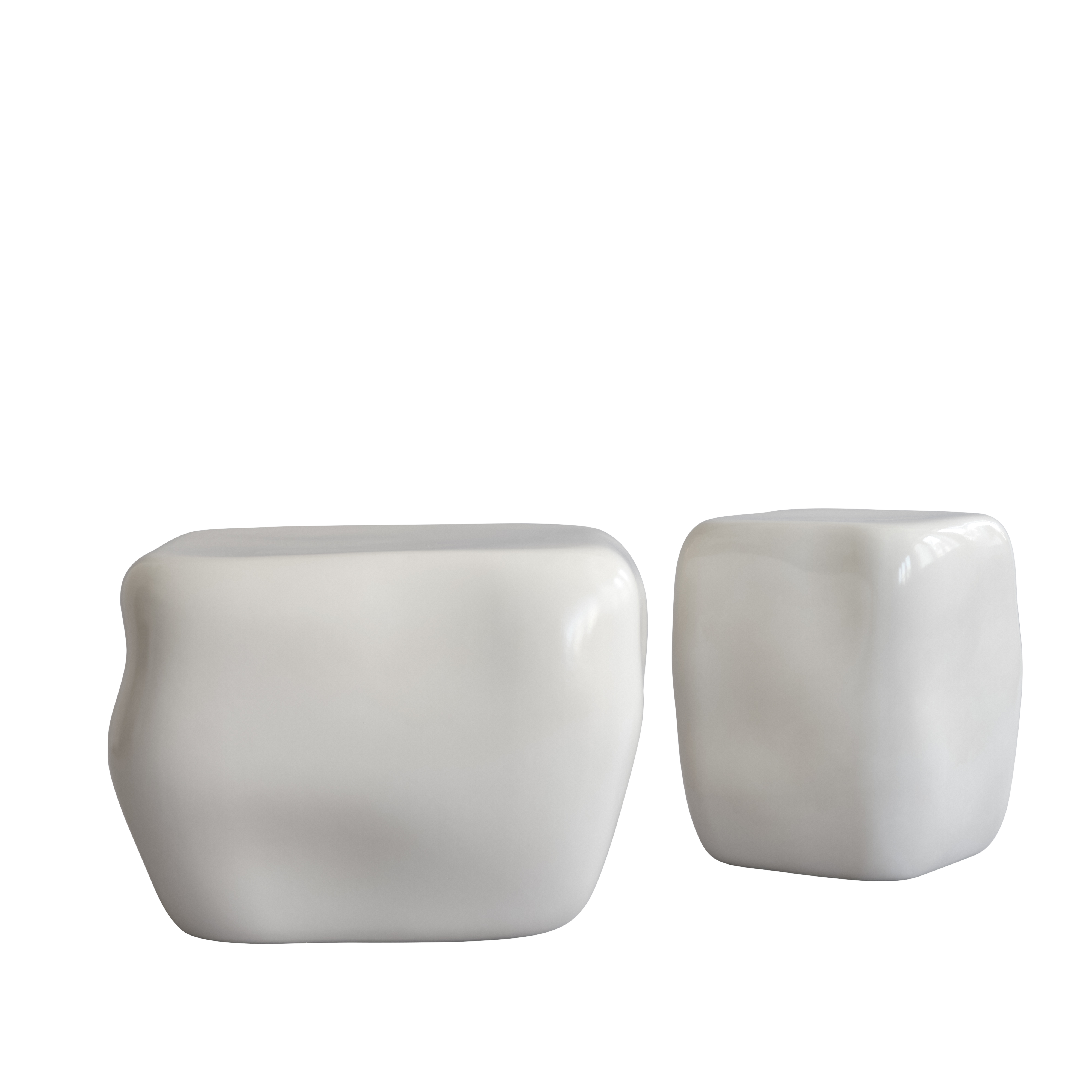 Stolik kawowy ISHI biała ceramika