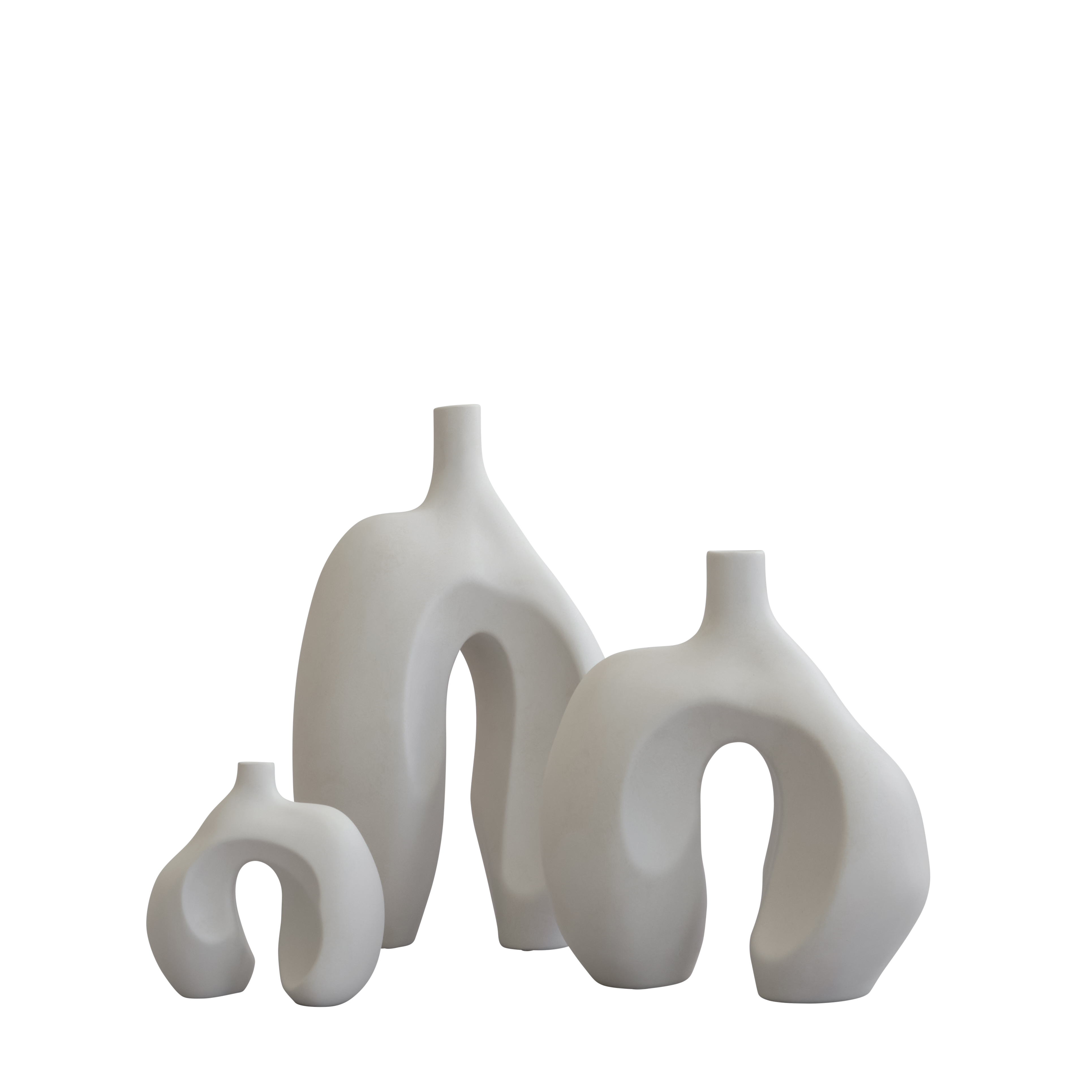 White NI Vase