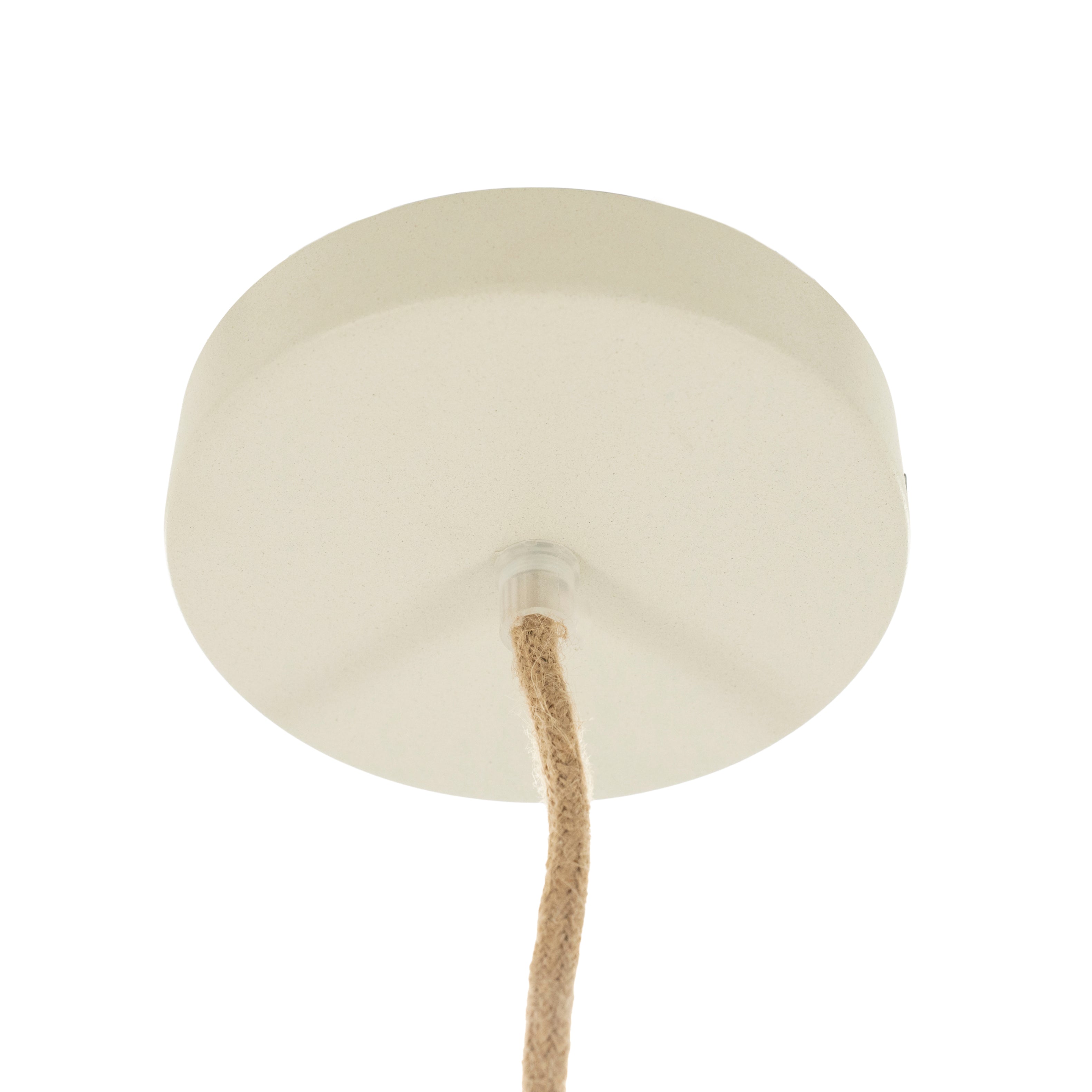 Lampa wisząca RAE 2 beżowy z brązowym