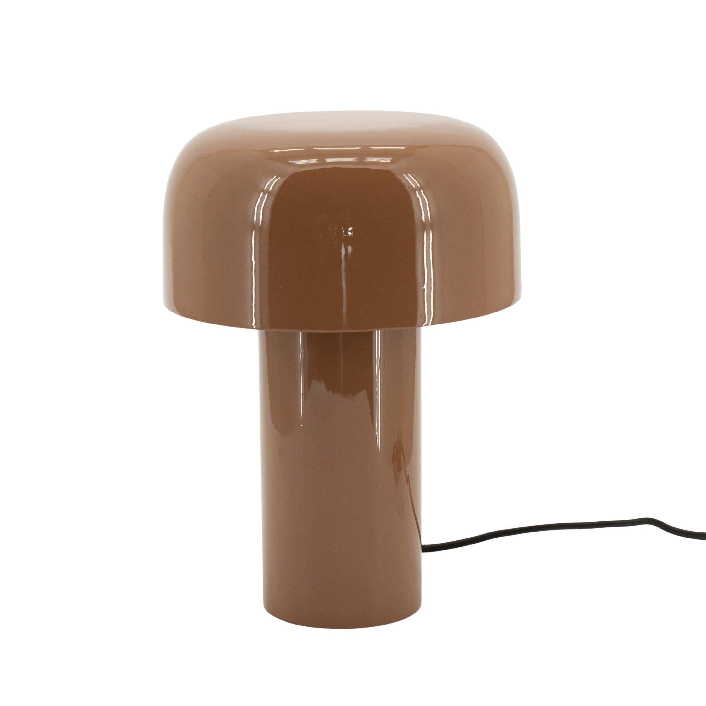 Lampa stołowa TONEZ brązowy – By Boo