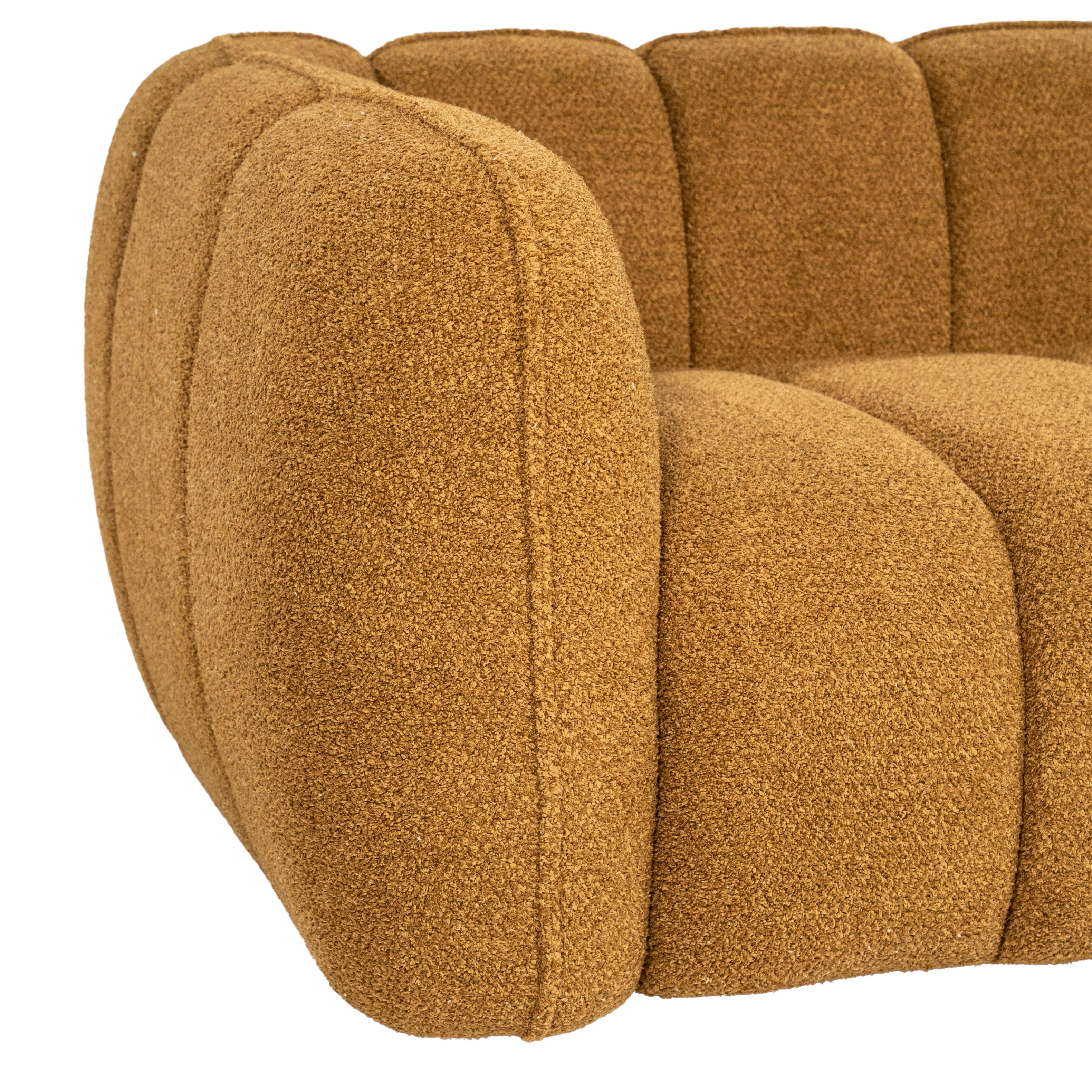 Sofa CUBETTO musztardowy