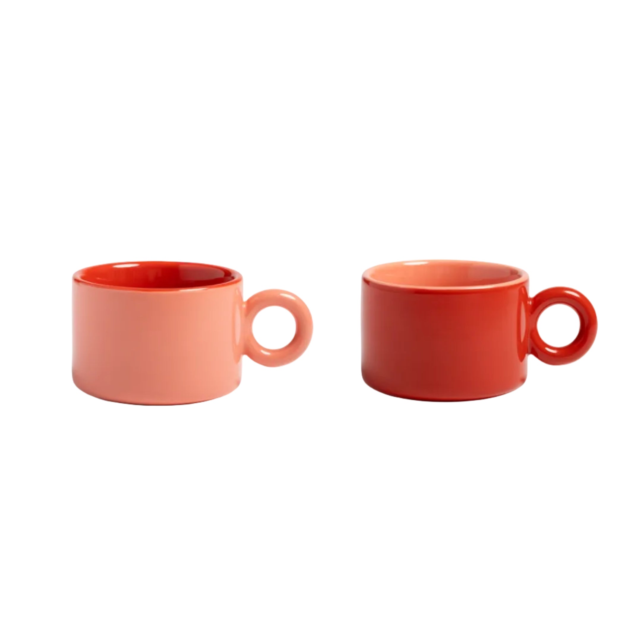 CHIQUITO Cup Set Red Porcelain
