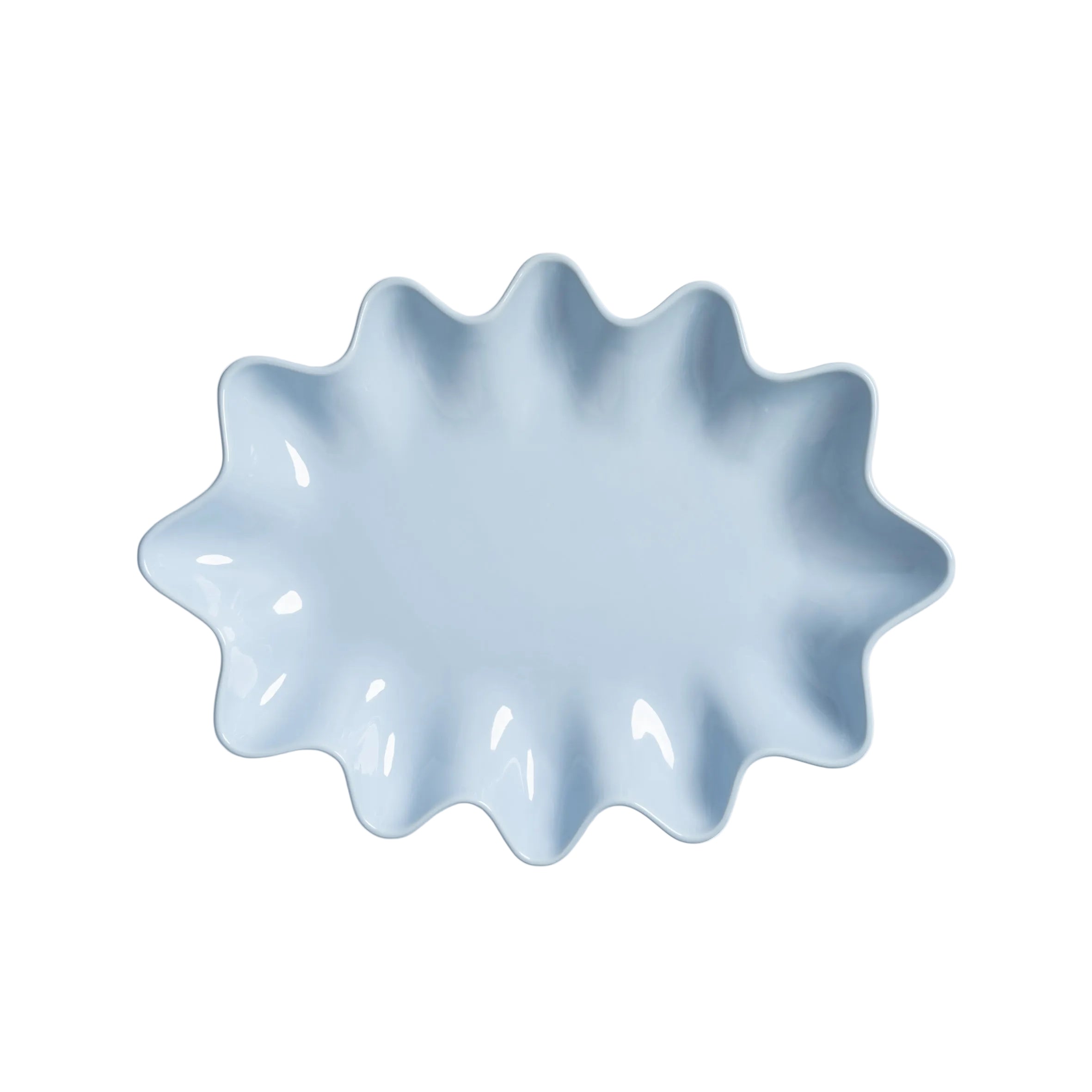 Półmisek SUN OVAL niebieski