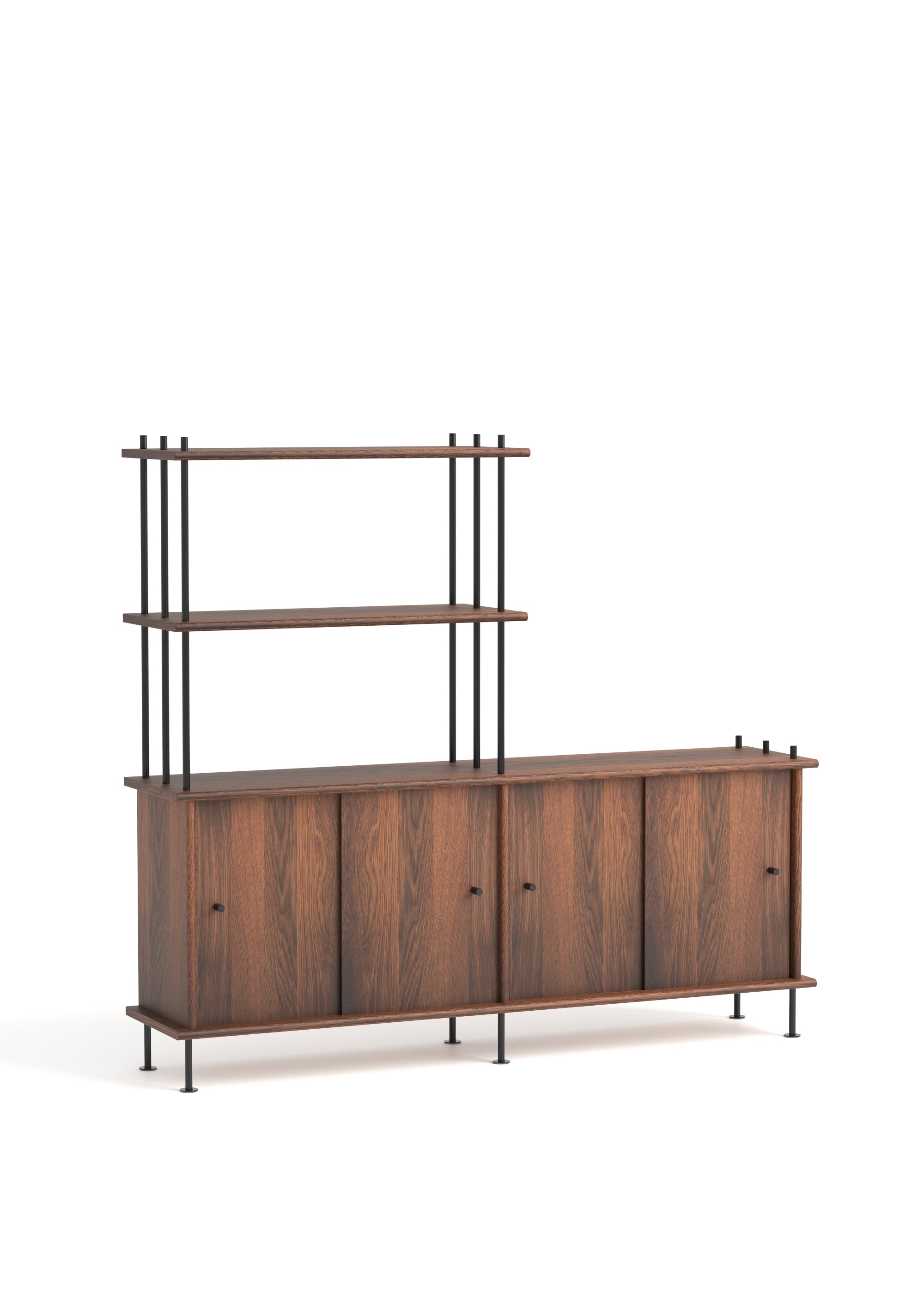 BAVA Cabinet 160 Dark Oak Wood