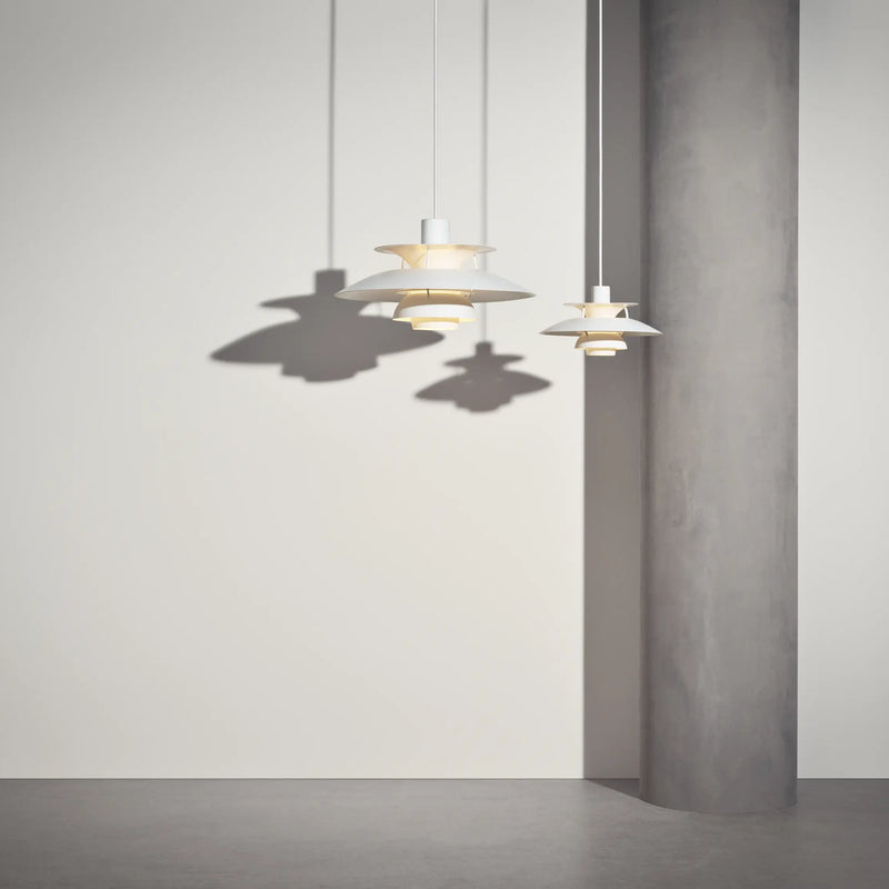 Lampa wisząca PH 5 monochromatyczny biały