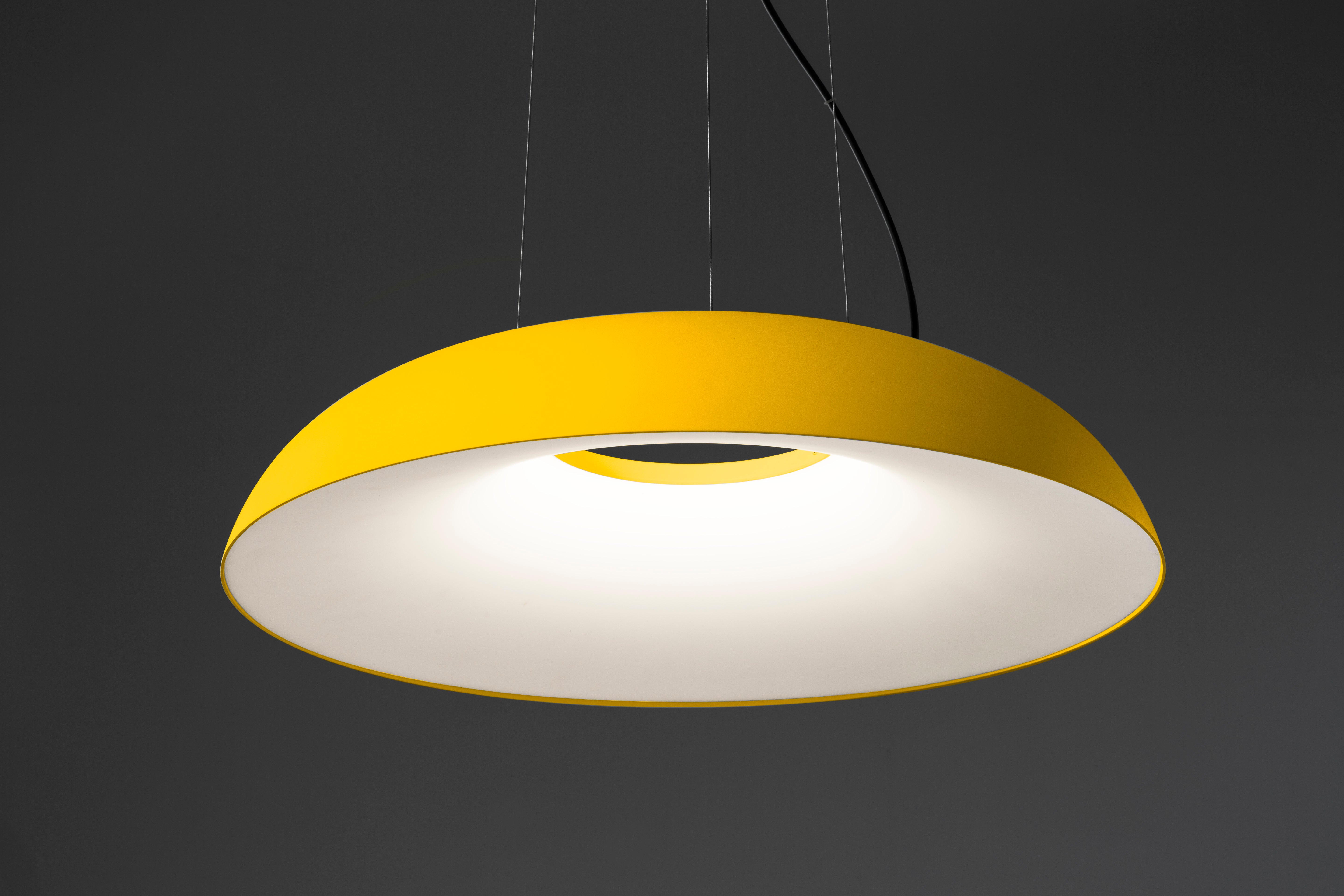 Lampa wisząca MAGGIOLONE tłoczony biały