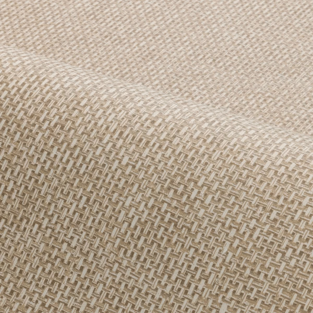 Tapeta imitująca rafię VANNORA - SABLE ciemnobeżowy