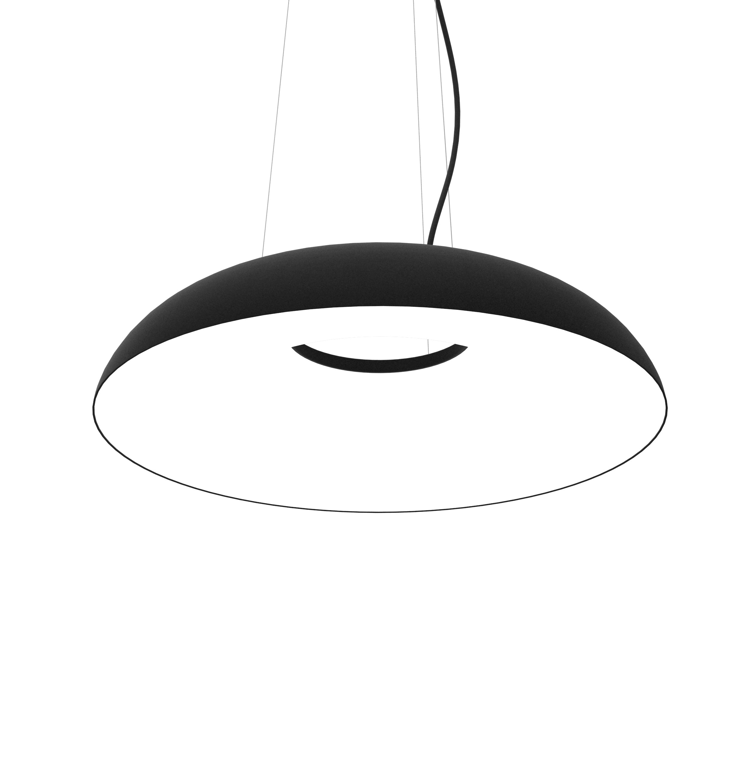 Lampa wisząca MAGGIOLONE tłoczony czarny