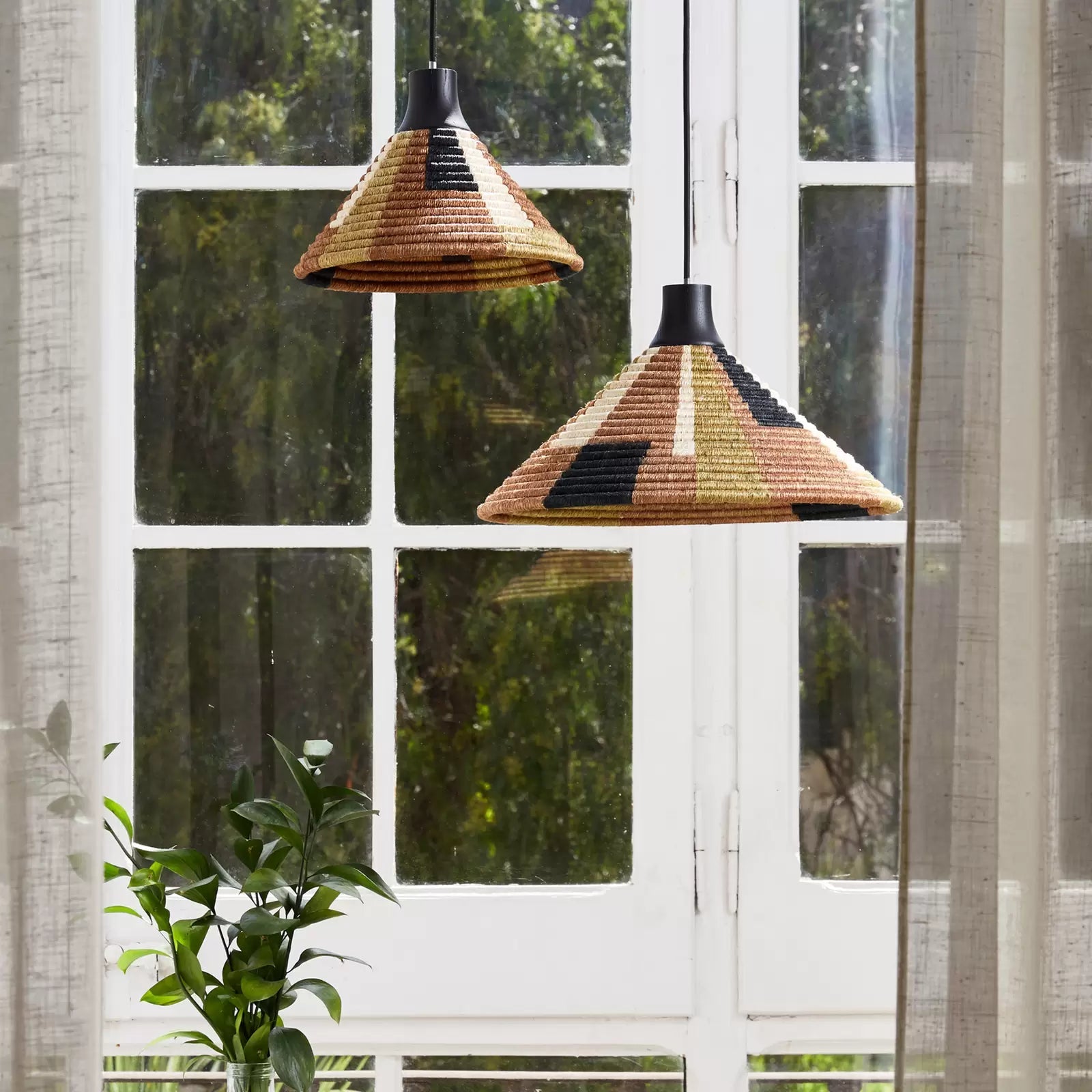 Lampa wisząca PARROT brązowy