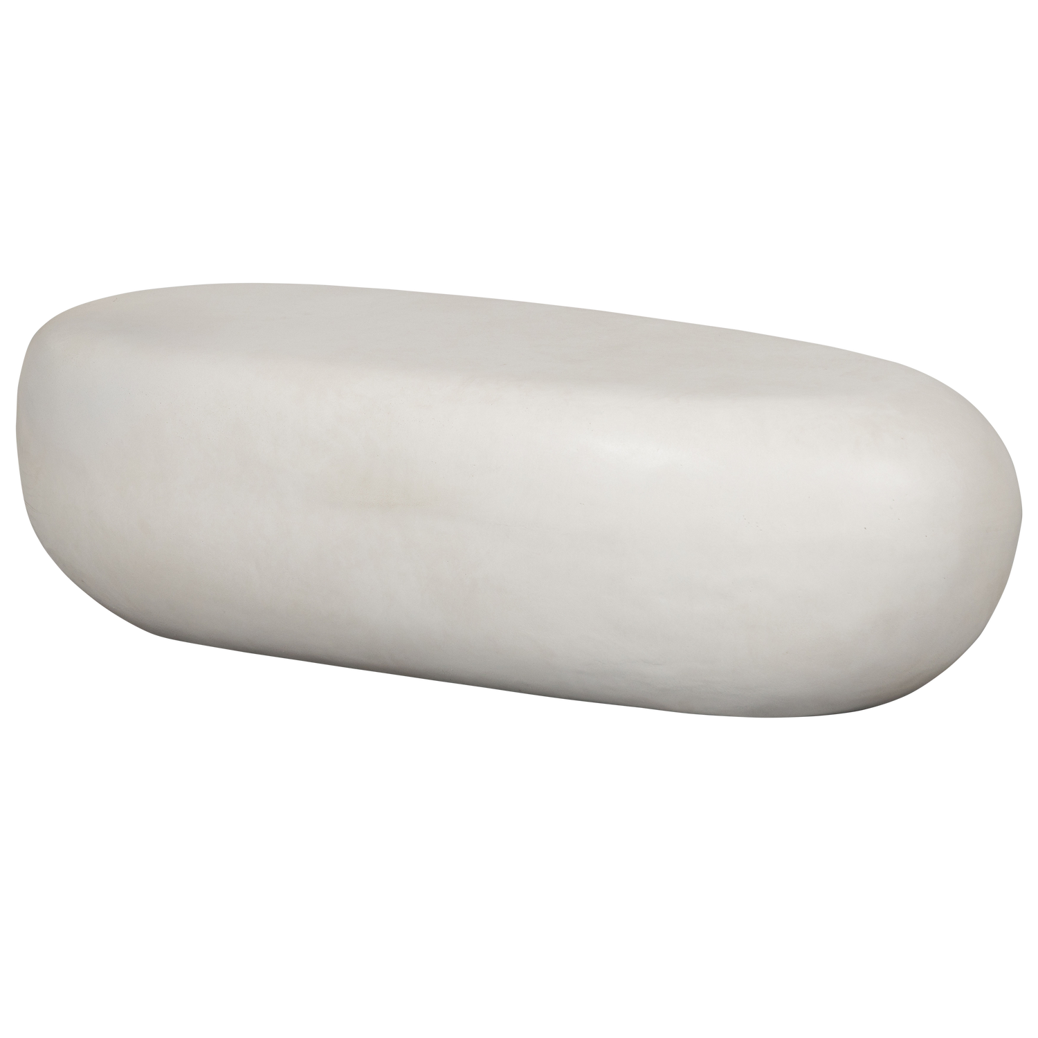 Stolik kawowy zewnętrzny PEBBLE biały