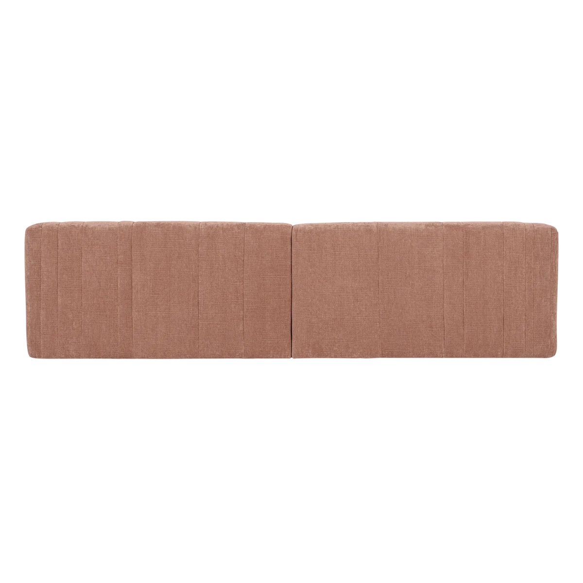 Sofa 4-osobowa OMAIRE różowy szenil