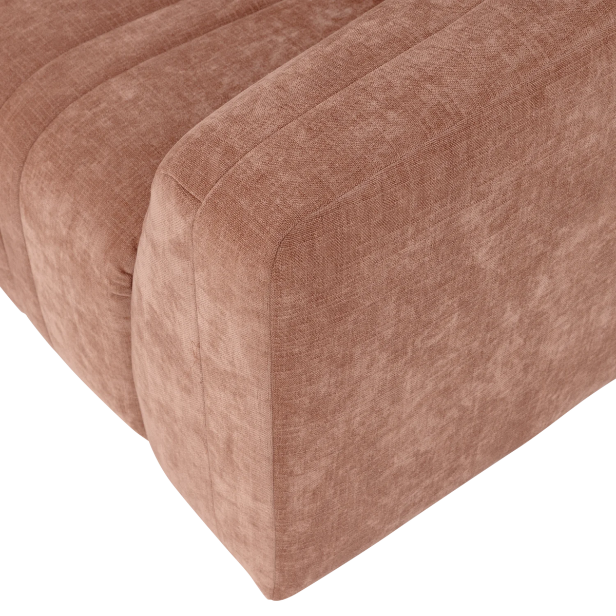 Sofa 4-osobowa OMAIRE różowy szenil