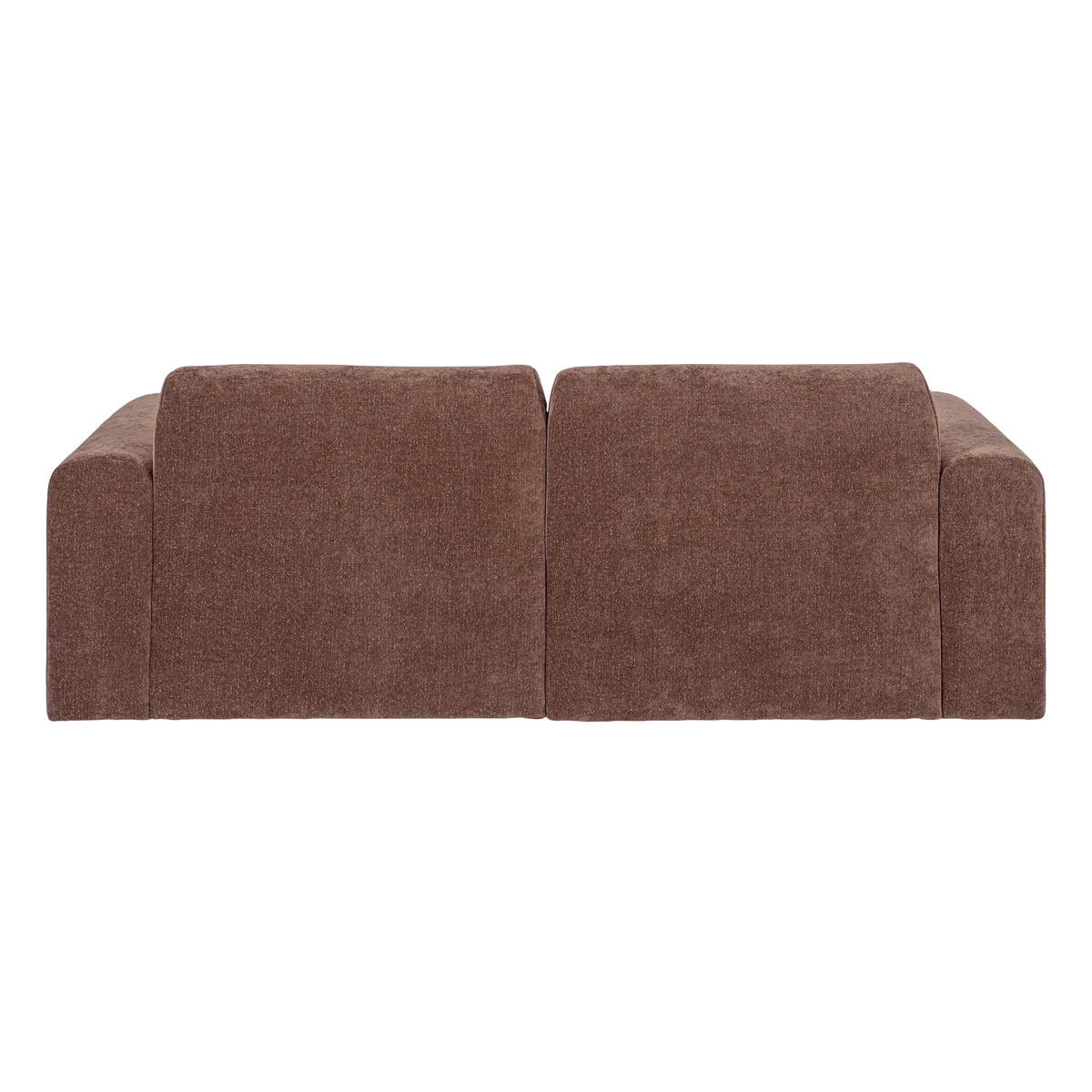 Sofa 2-osobowa UMINA różowo-brązowy szenil