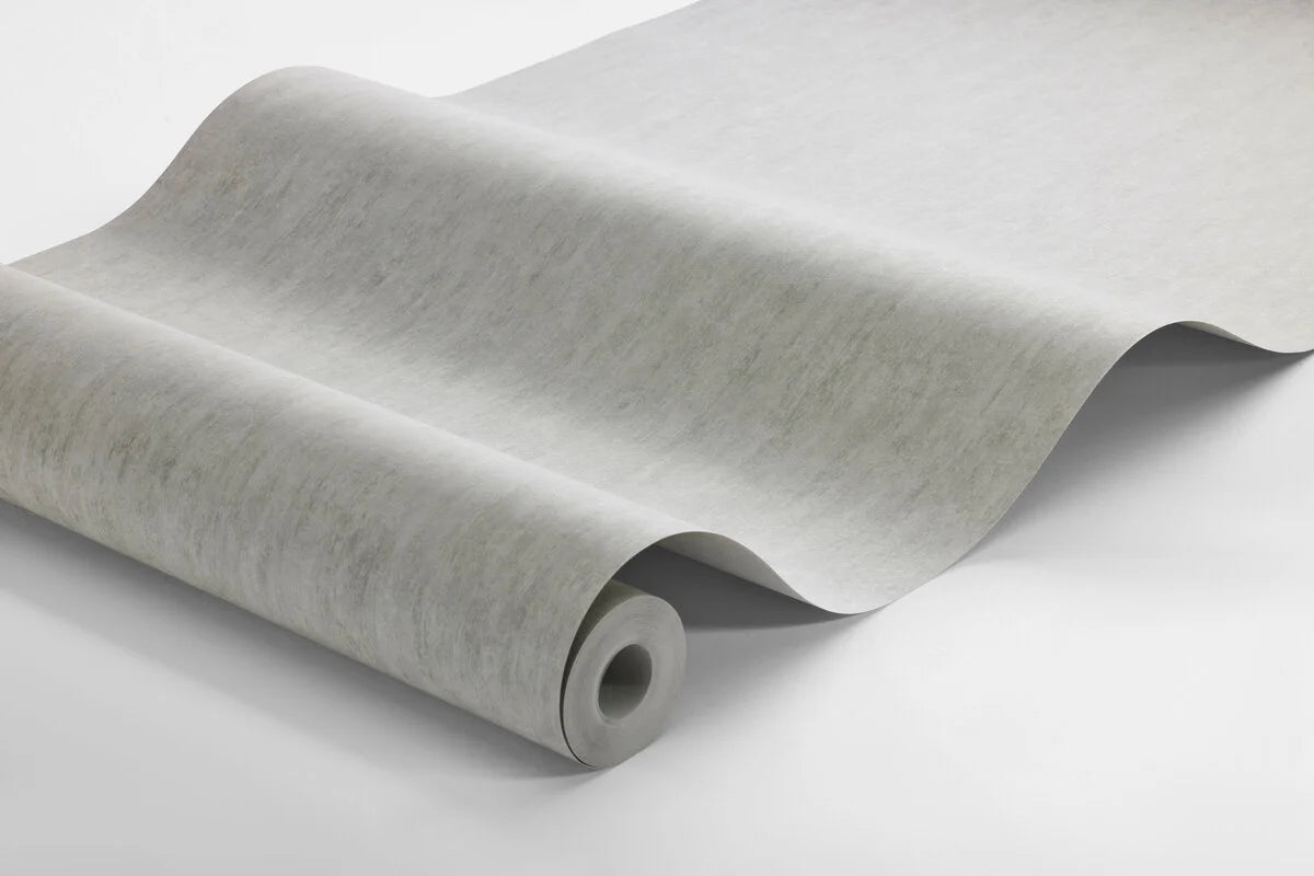 Non-woven paper wallpaper imitating concrete BETTY dark gray