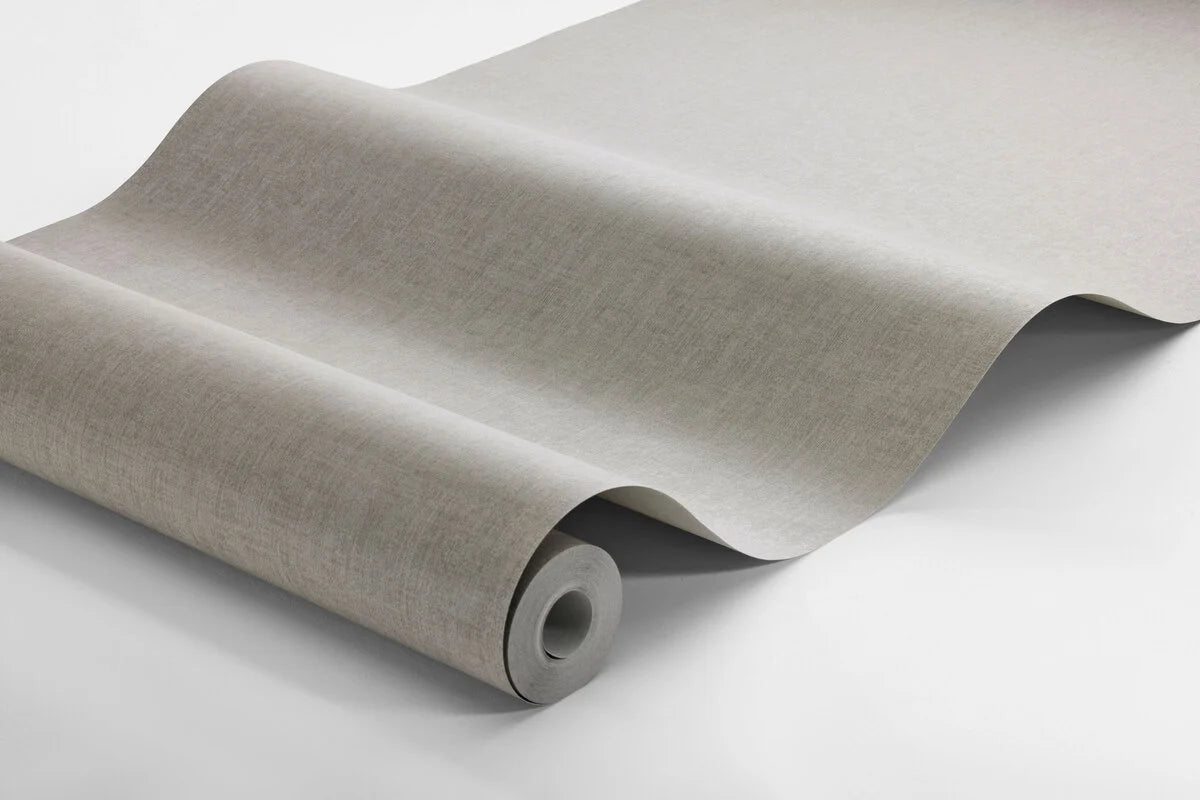 Structural paper non-woven wallpaper VEGA brown