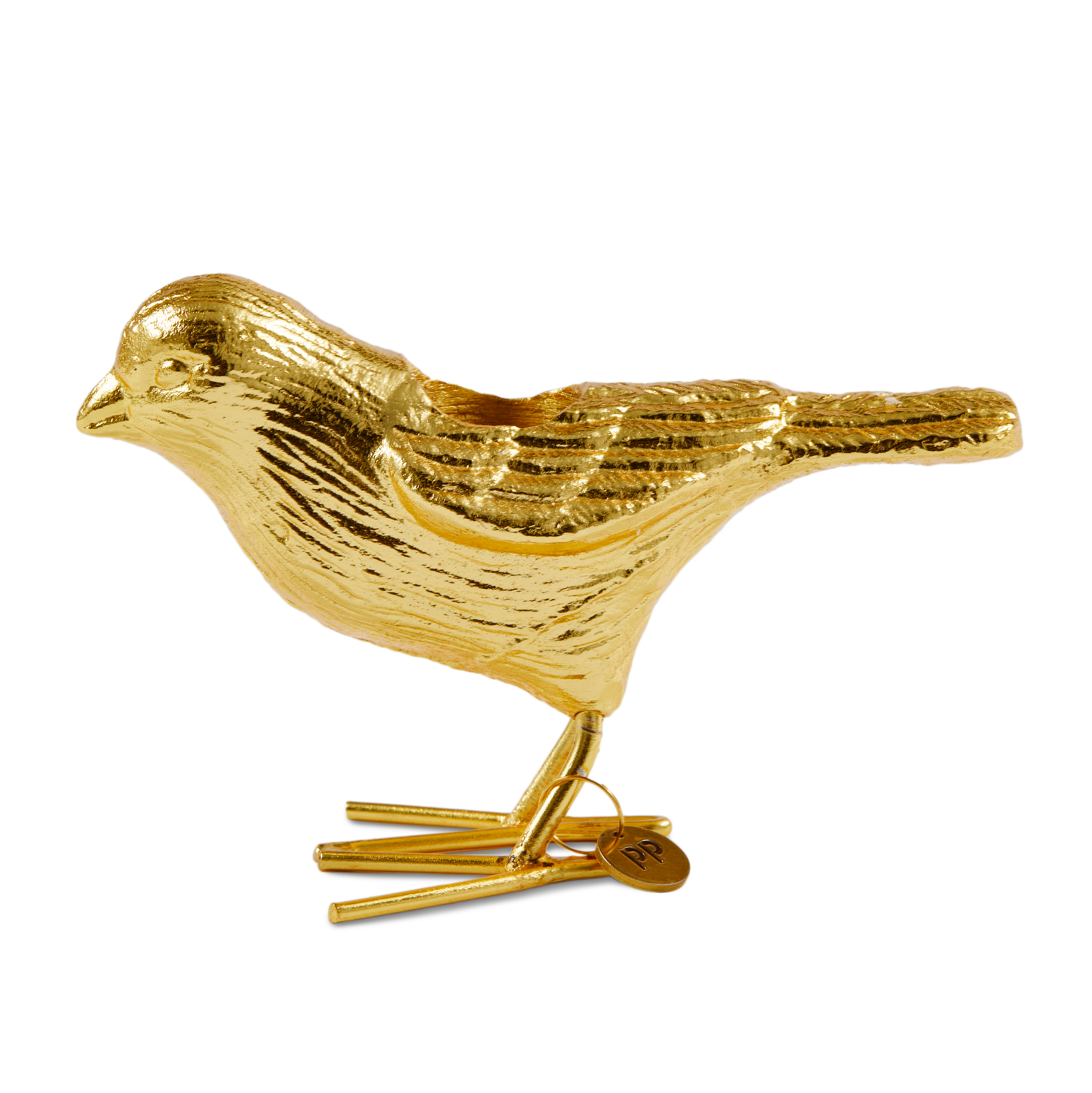 FLOCK OF BIRDS Candle Holder Set Gold