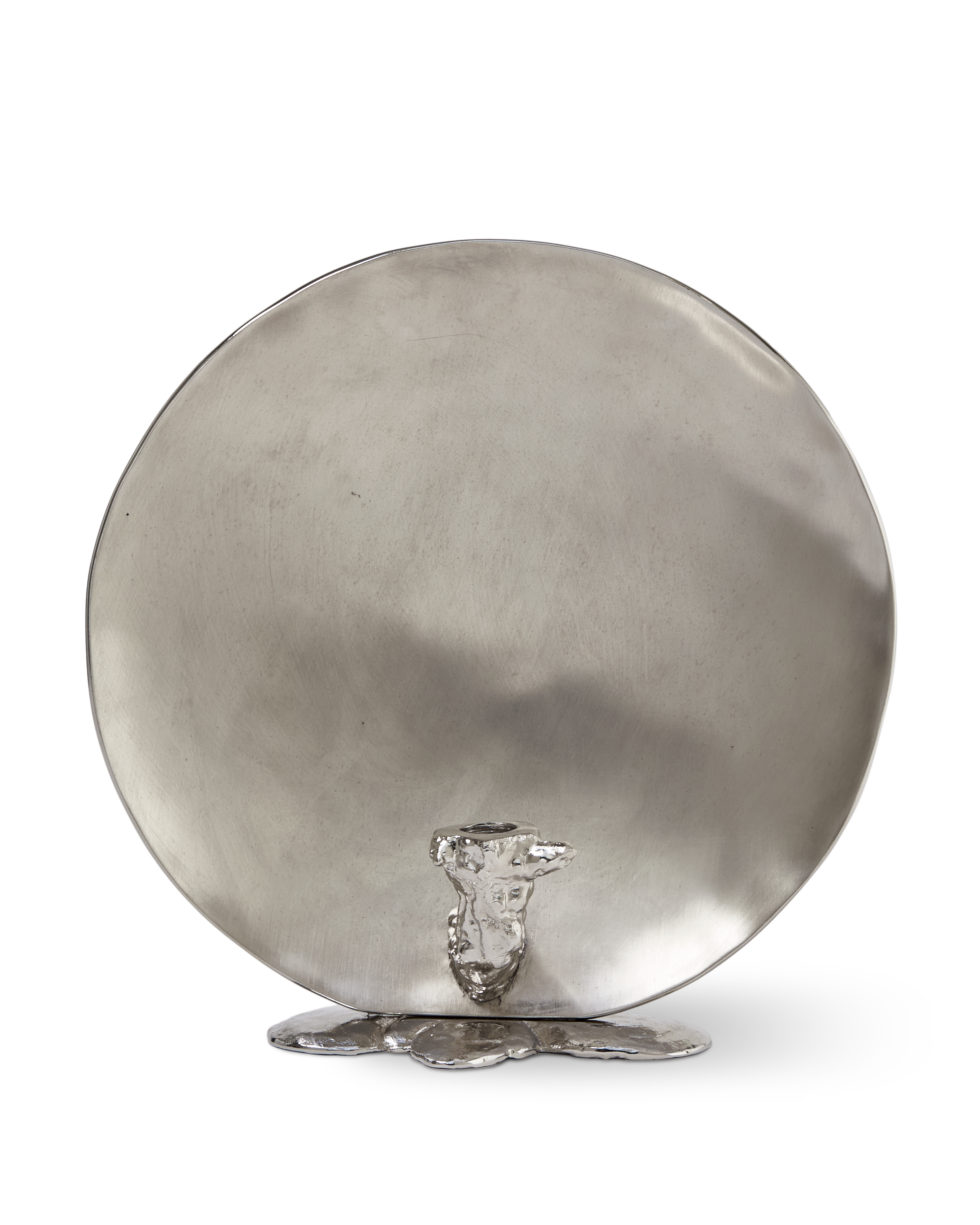 Spherical Drip Metal Candle Holder
