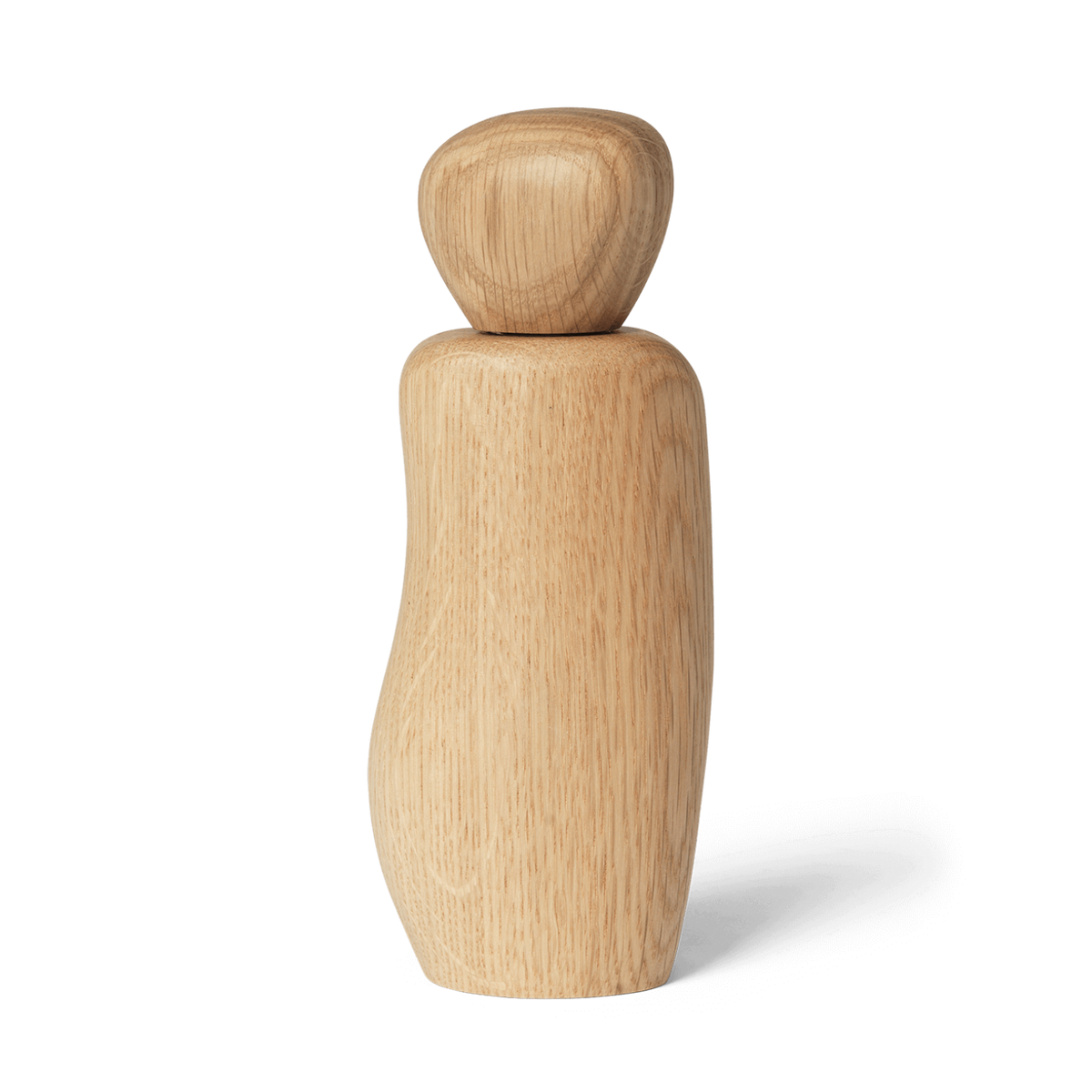 Młynek do przypraw PEBBLE dębowy – ferm LIVING