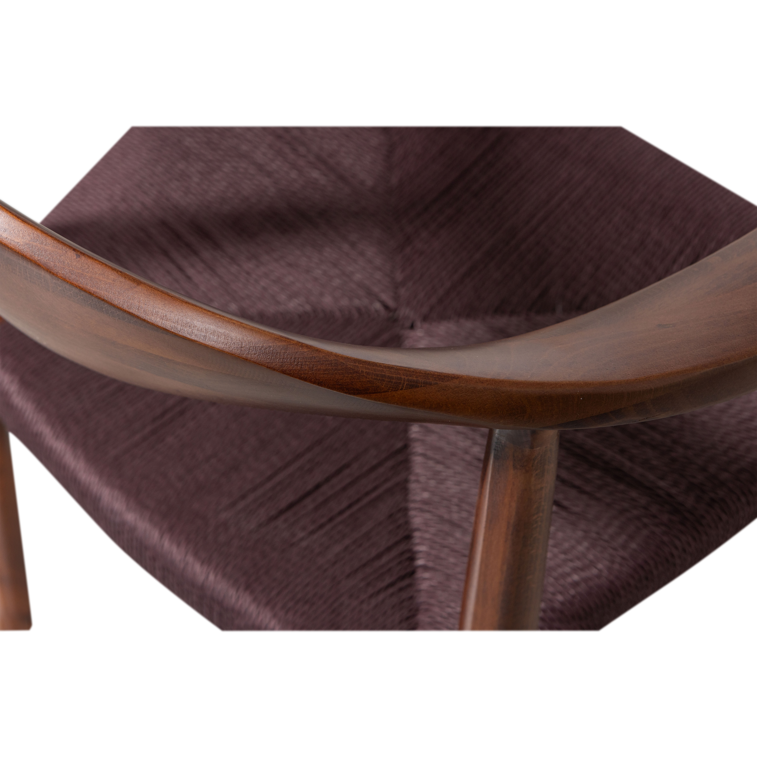 Embrace Chair in Beech Wood with Woven Seat