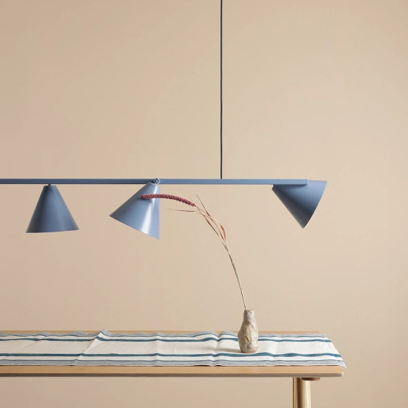 Lampa wisząca FORM QUATRO niebieski