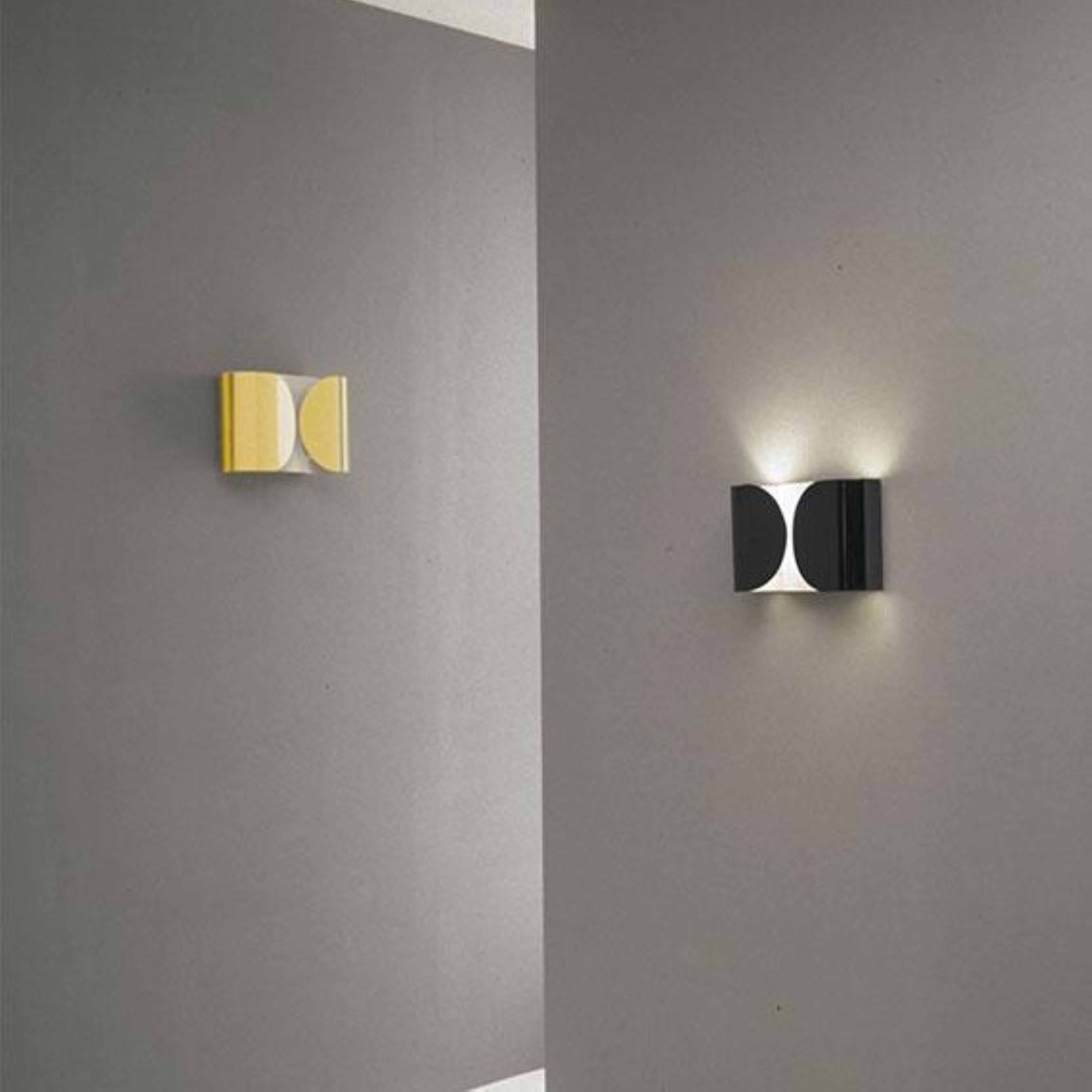 FOGLIO Wall Lamp Black Nickel