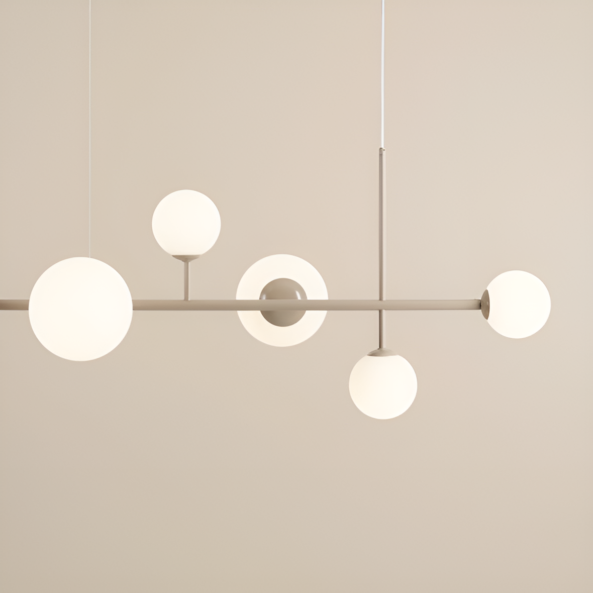Lampa wisząca DIONE HEXA beżowy