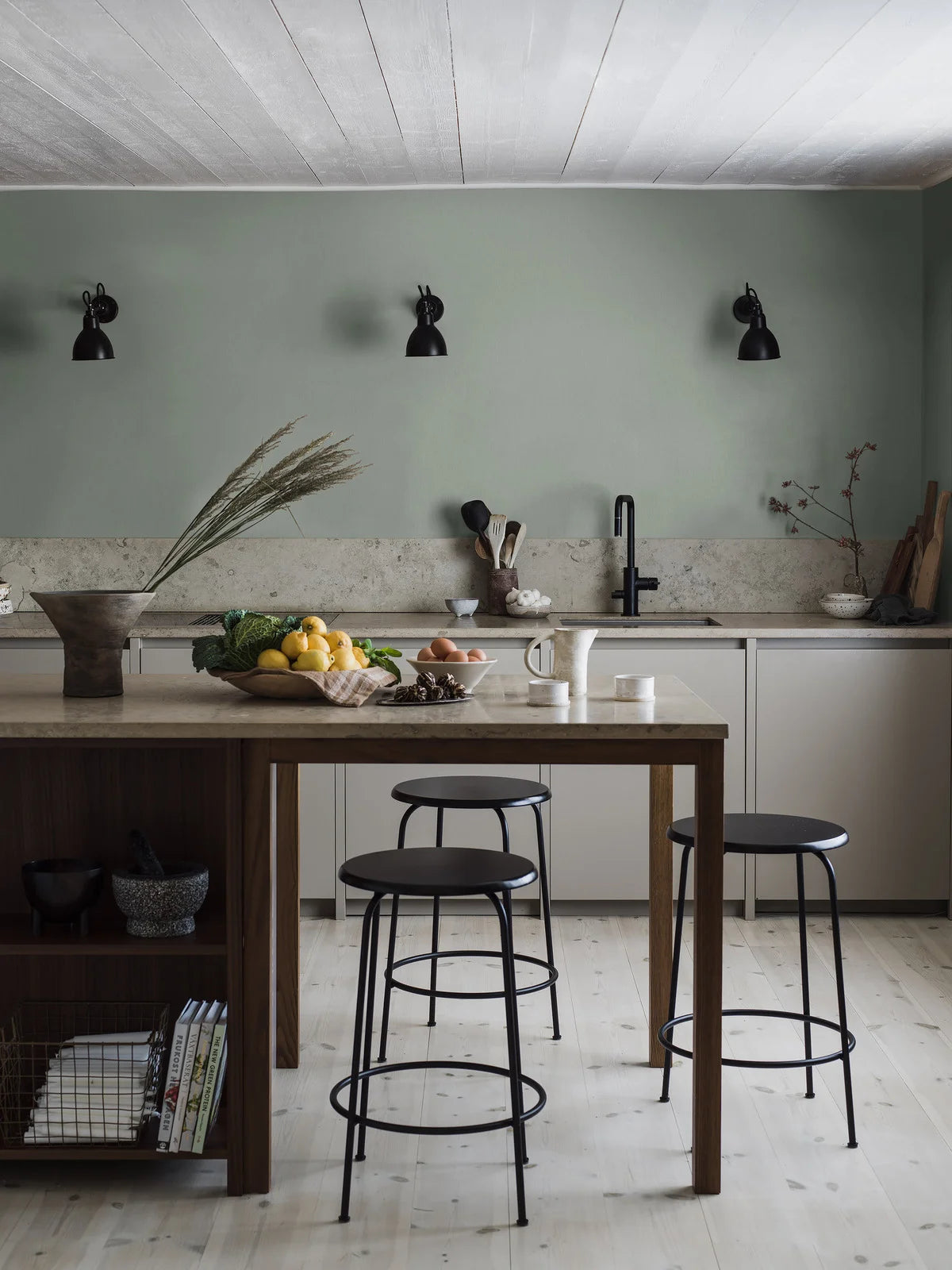 Tapeta strukturalna imitująca len LINEN - MINTY GREEN miętowa zieleń