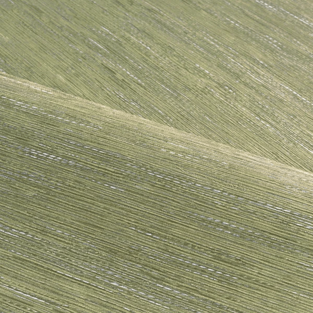 Tapeta strukturalna imitująca tkaninę żakardową TATAMI - LICHEN szarozielony