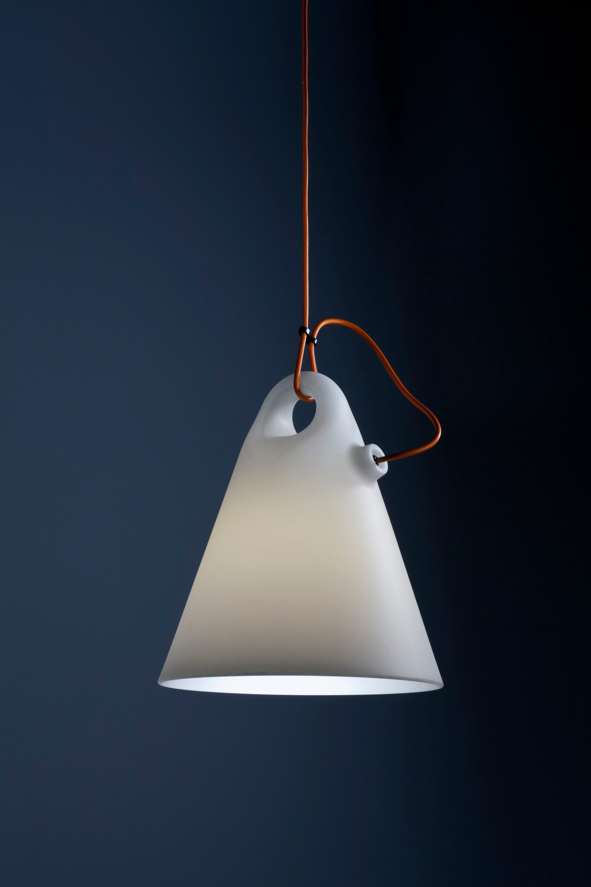 Lampa wisząca zewnętrzna TRILLY biały