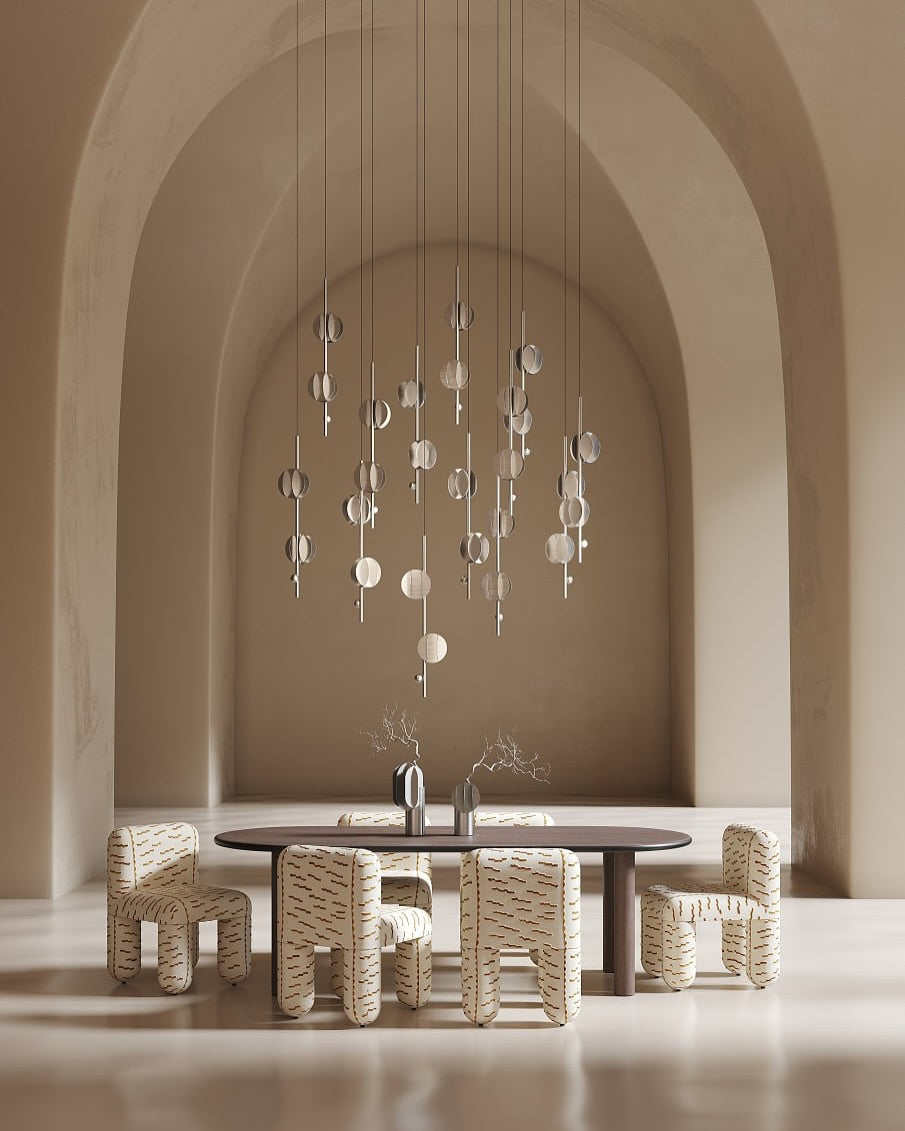 Lampa wisząca EL VERTICAL stal – styl nowoczesny
