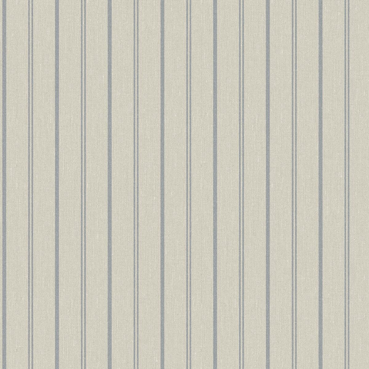 WOODLAND STRIPE Dark Beige and Gray Striped Wallpaper