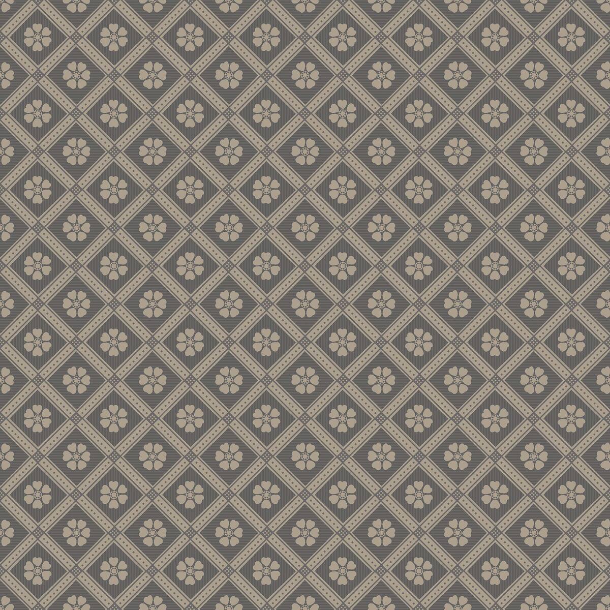 Tapeta z geometrycznym wzorem LOVE brązowy