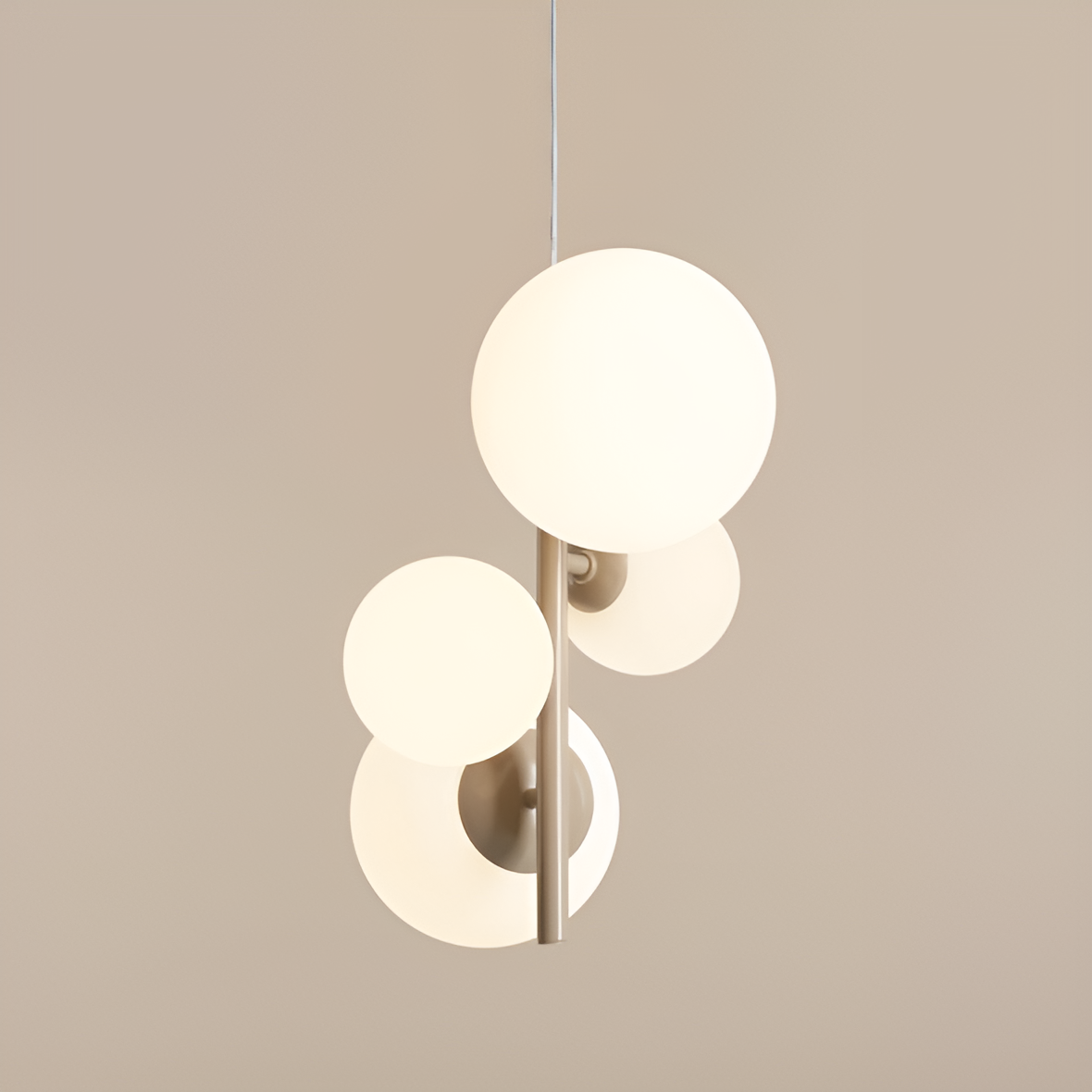Lampa wisząca BLOOM QUATRO beżowy