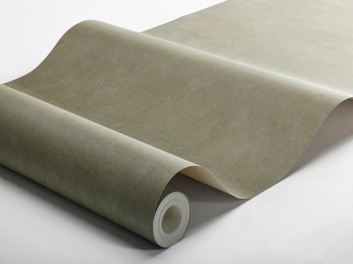 Tapeta imitująca płótno SHADES - PERIDOT khaki