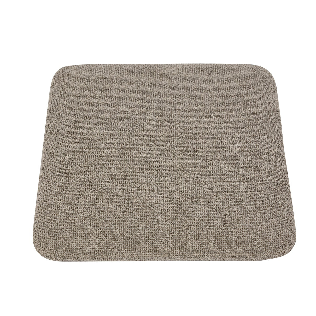CURVA taupe bouclé seat cushion